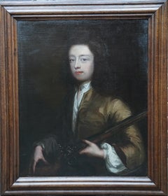 Old Master Portrait of a Gentleman - British 18th century oil painting