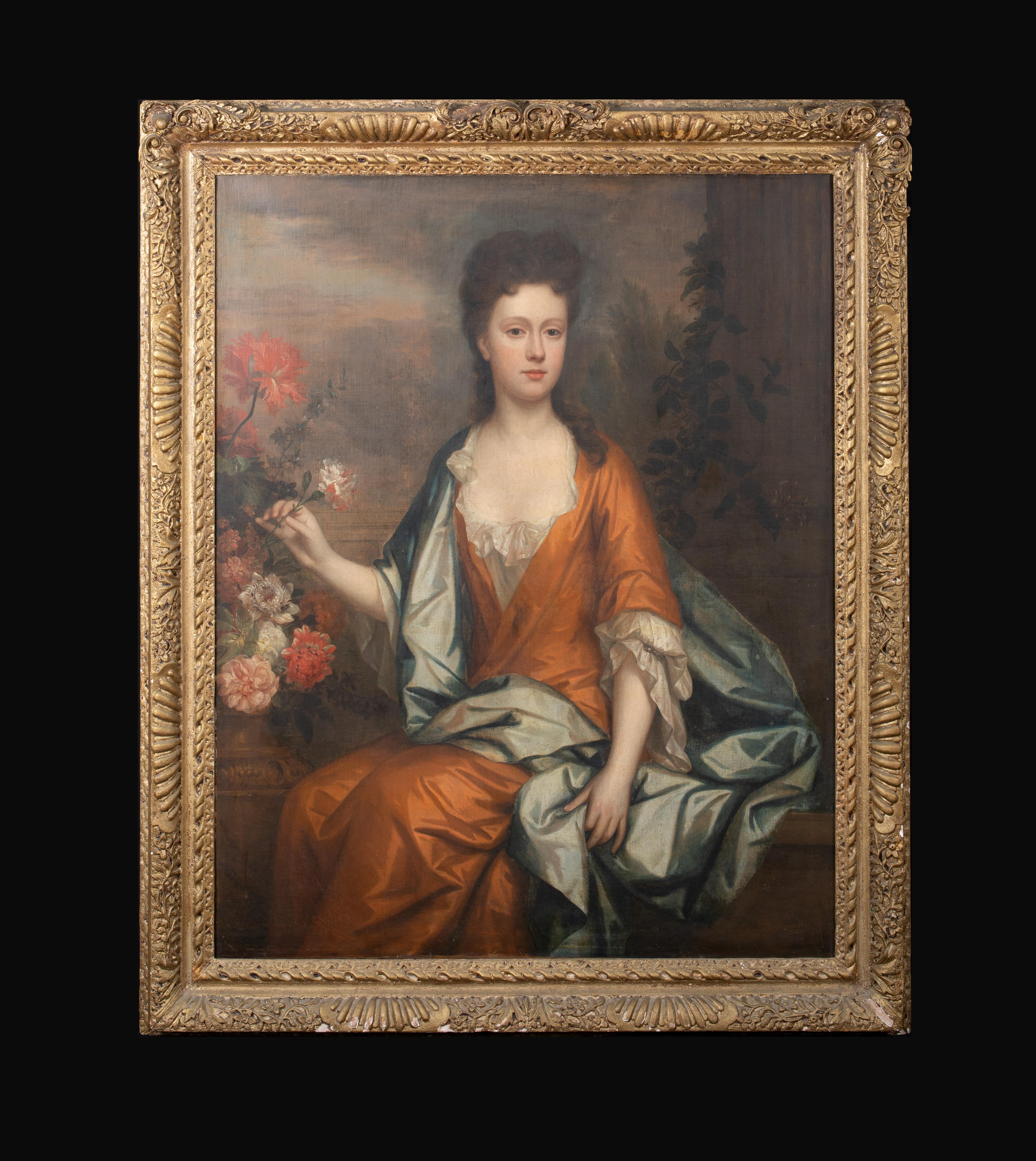 Portrait of Jane Hyde, Countess of Clarendon and Rochester (1669-1725), 17th Cen - Painting by Michael Dahl