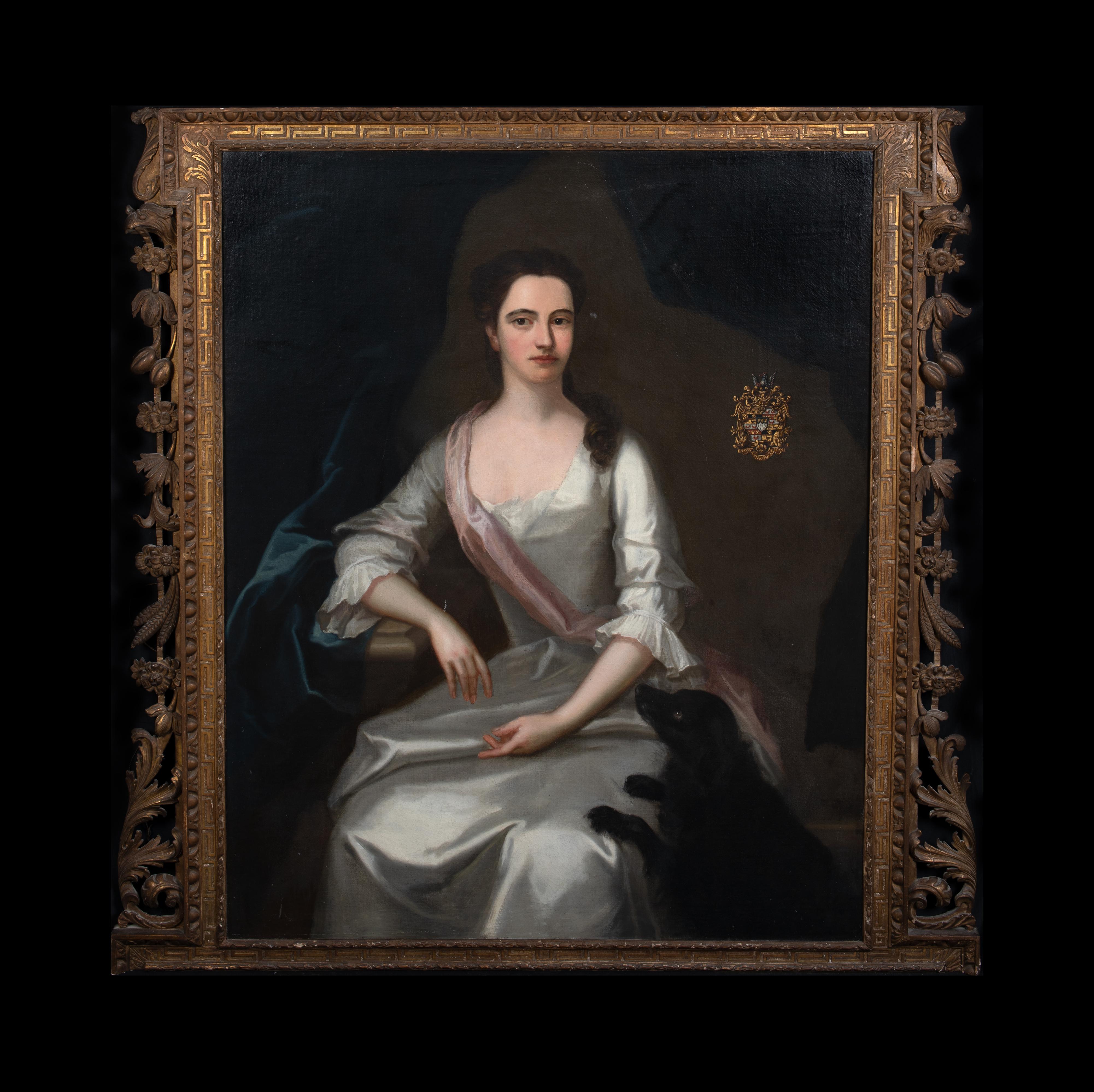 Portrait Of Lady Anne Bateman (nee Spencer) (1702-1769) Churchill Family - Painting by Michael Dahl