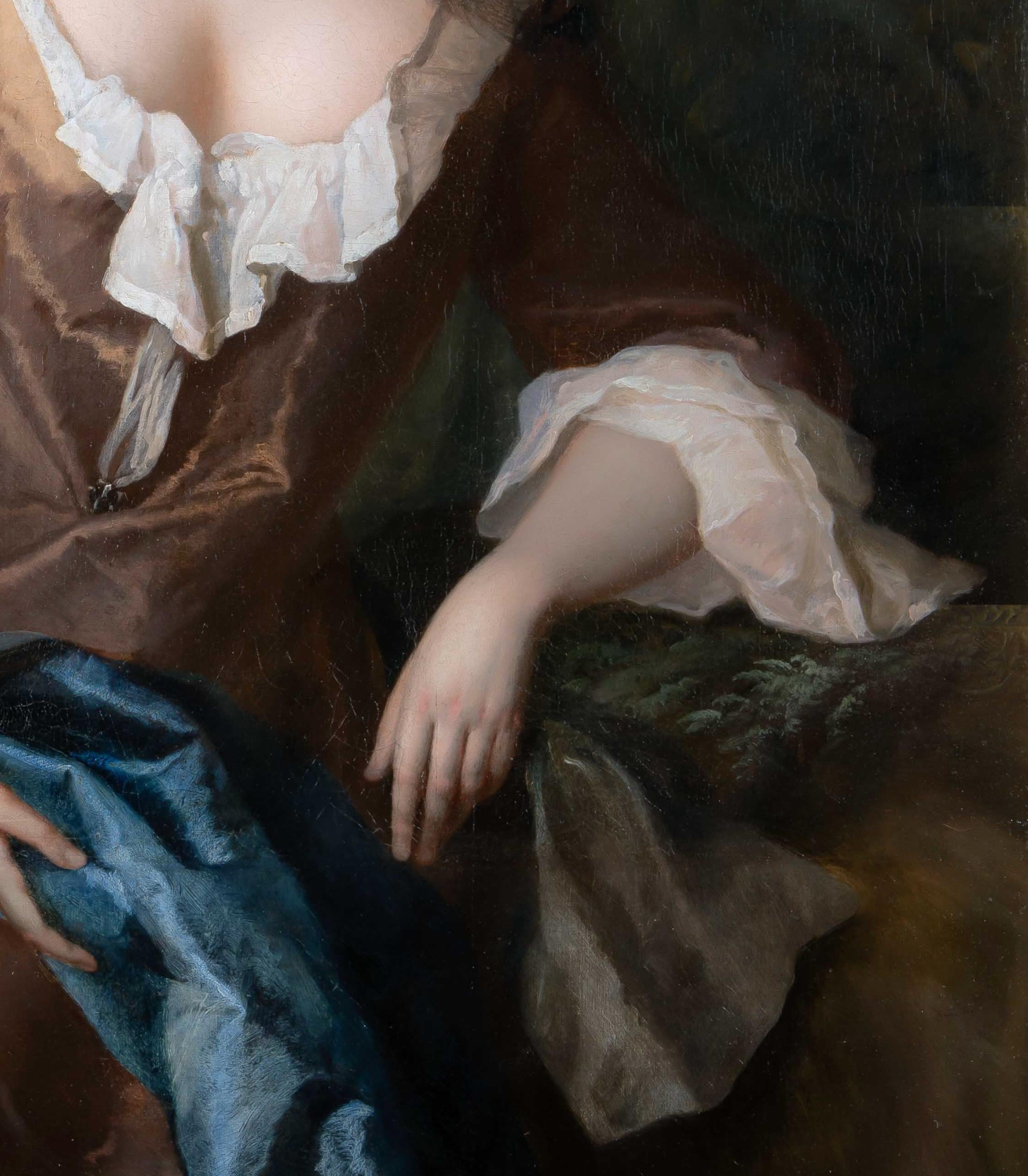Ritratto di Lady Catherine Edwin (Montagu) in un bosco, 1697 ca. in vendita 7