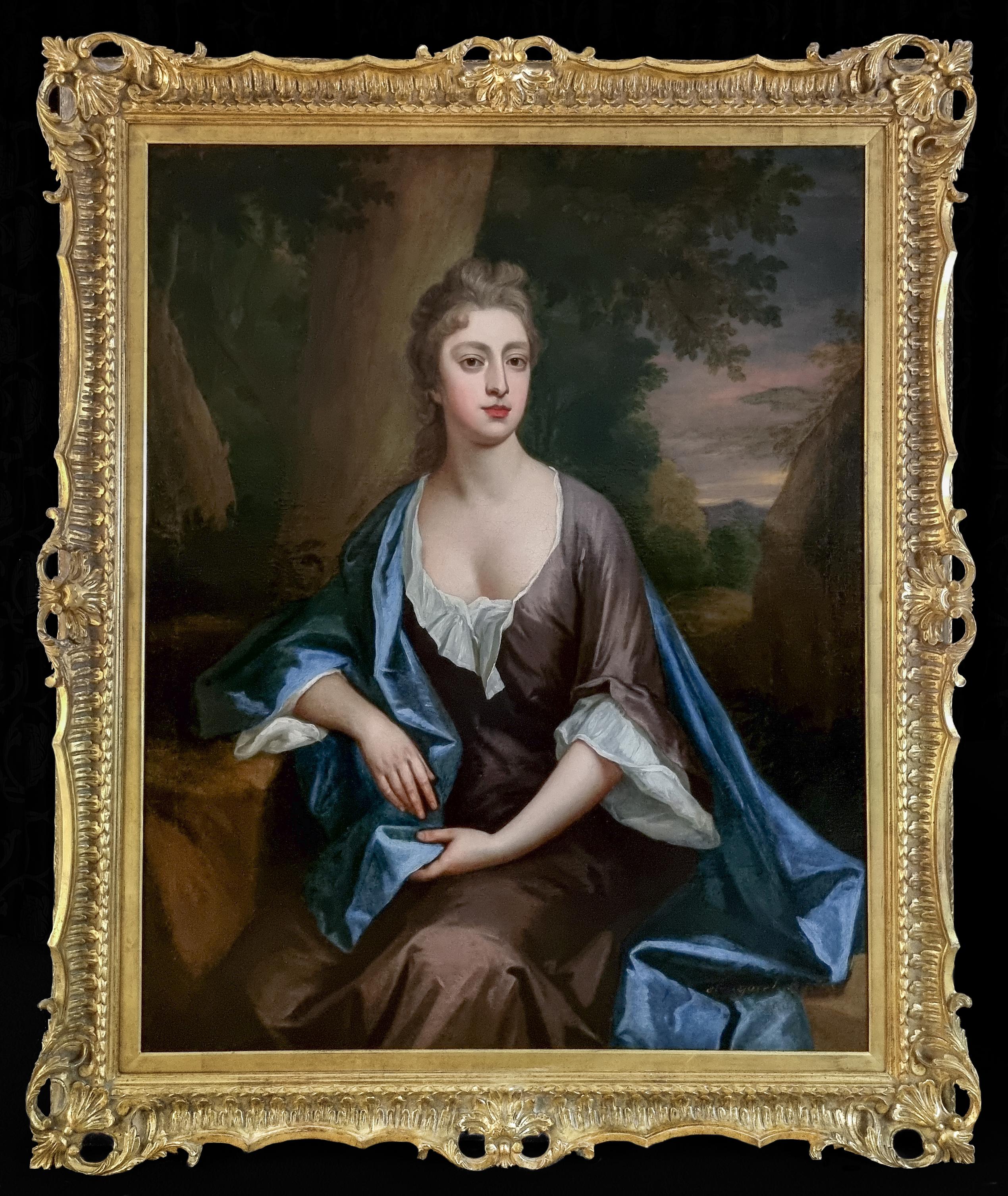 Portrait of Lady Margaret Aubrey Lowther c.1682-1692 Michael Dahl, oil on canvas