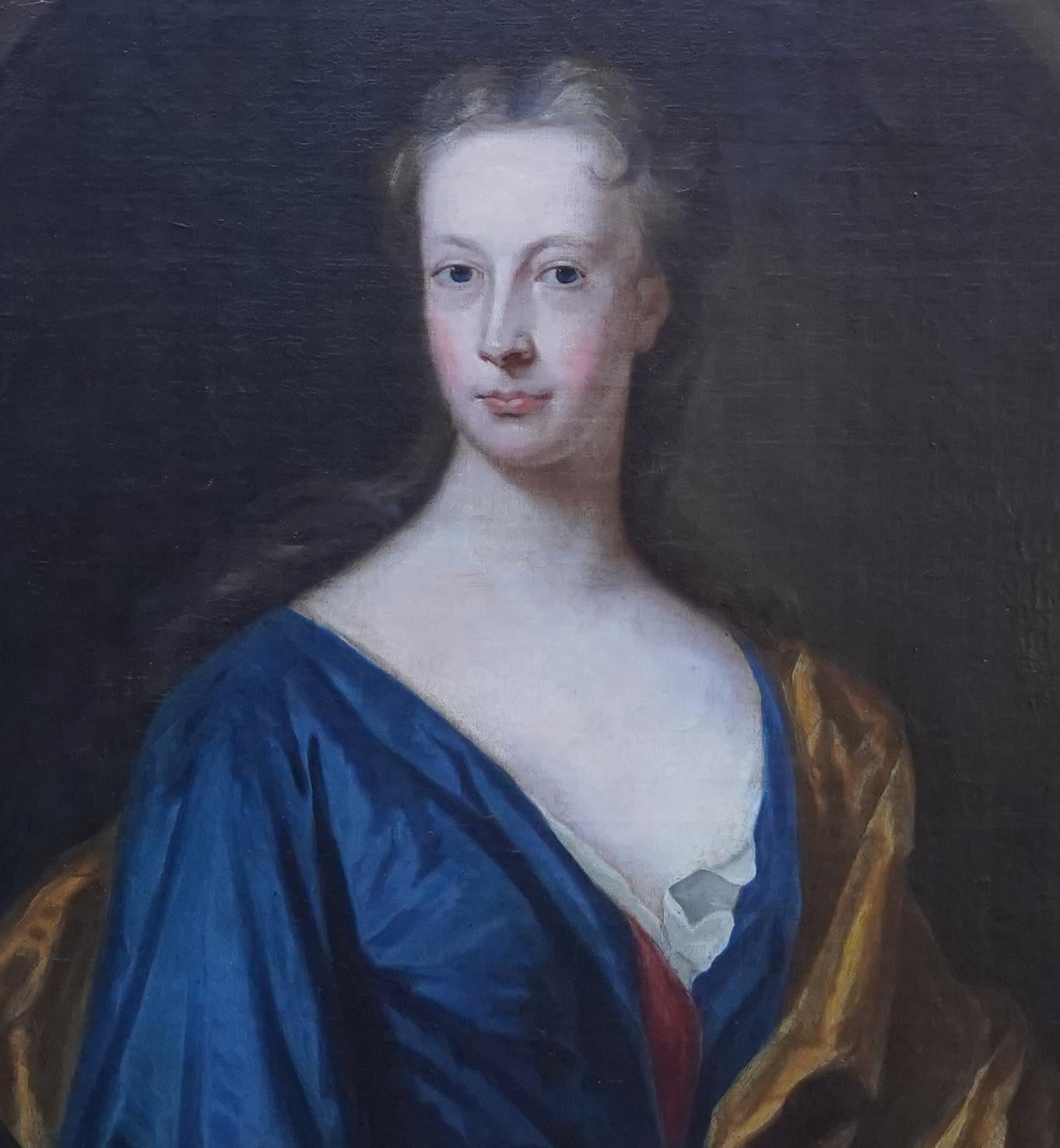 Portrait of Rachel Missing, Edinburgh - British Old Master art oil painting - Baroque Painting by Michael Dahl
