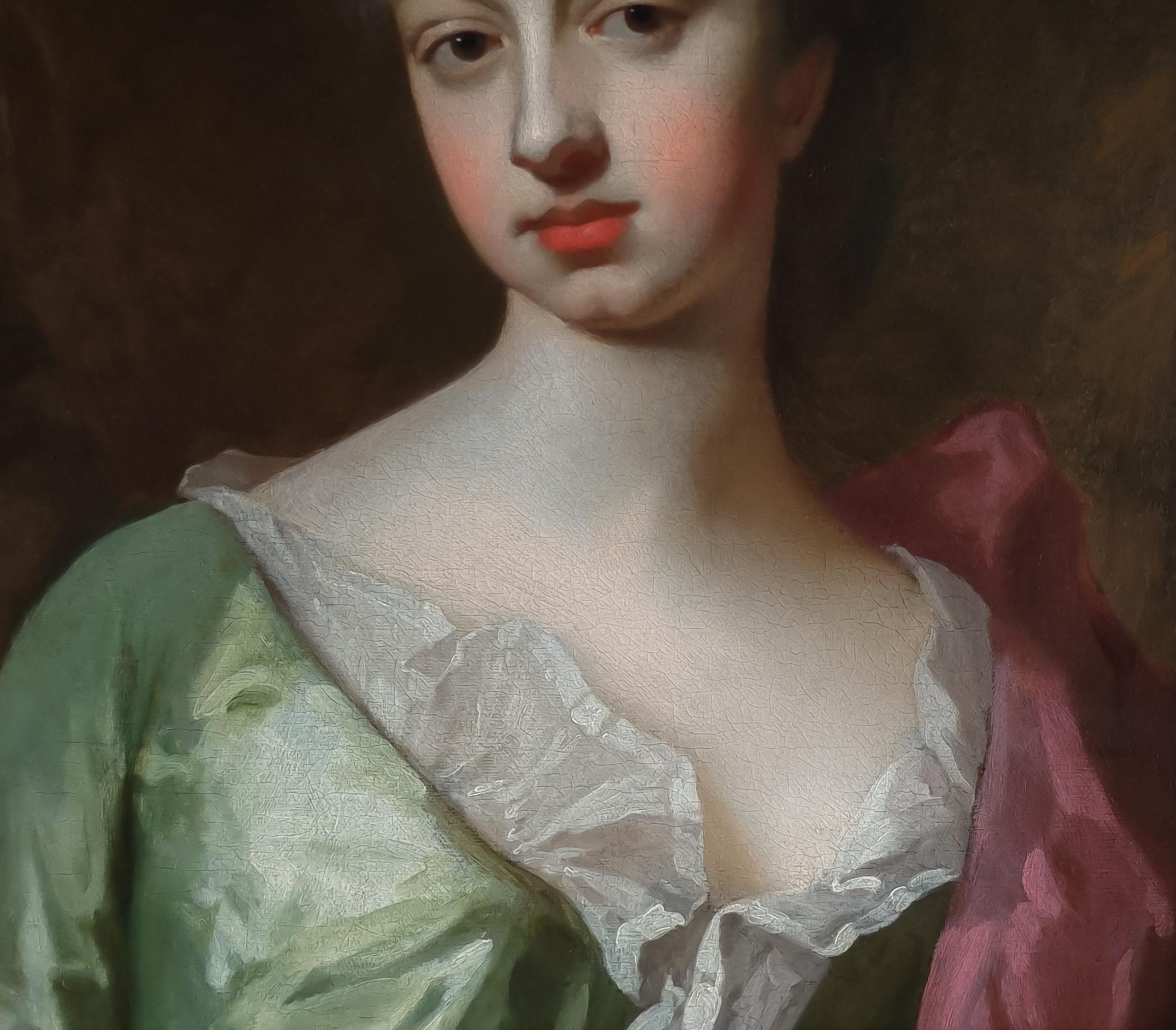 Portrait of Sarah Churchill, Duchess of Marlborough in a Green Dress and Pink Mantle c.1690s
by Michael Dahl (1659-1743)

Beauty, at the time this portrait was painted in the 1690s, was a defining, celebrated female attribute and as such it was a