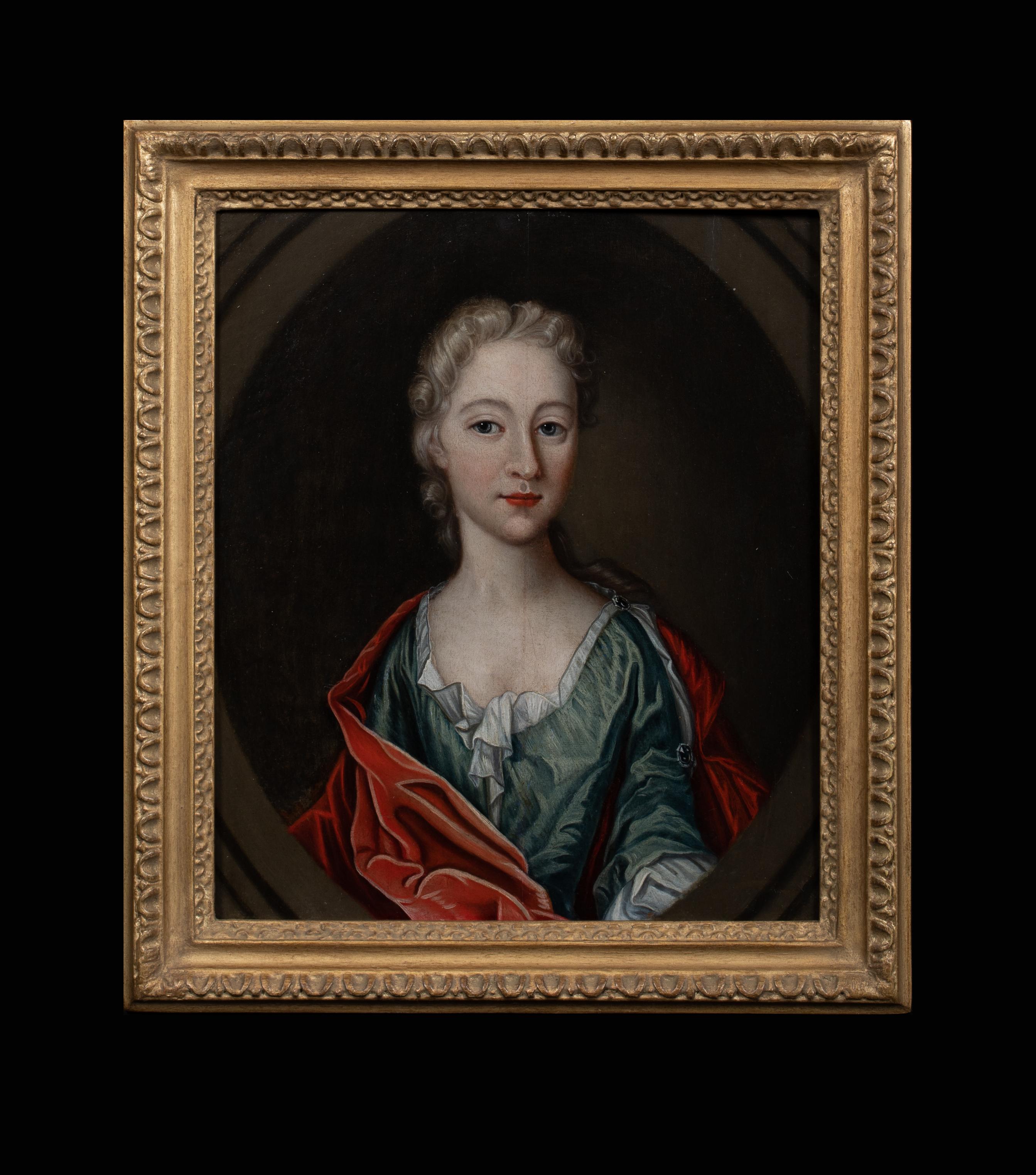 Porträt von Suzanne-Henriette de Lorraine-Elbeuf, Herzogin von Mantoue-Gonzague, Porträt – Painting von Michael Dahl