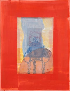 Rojo de la serie Ser, 1991 de Michael David