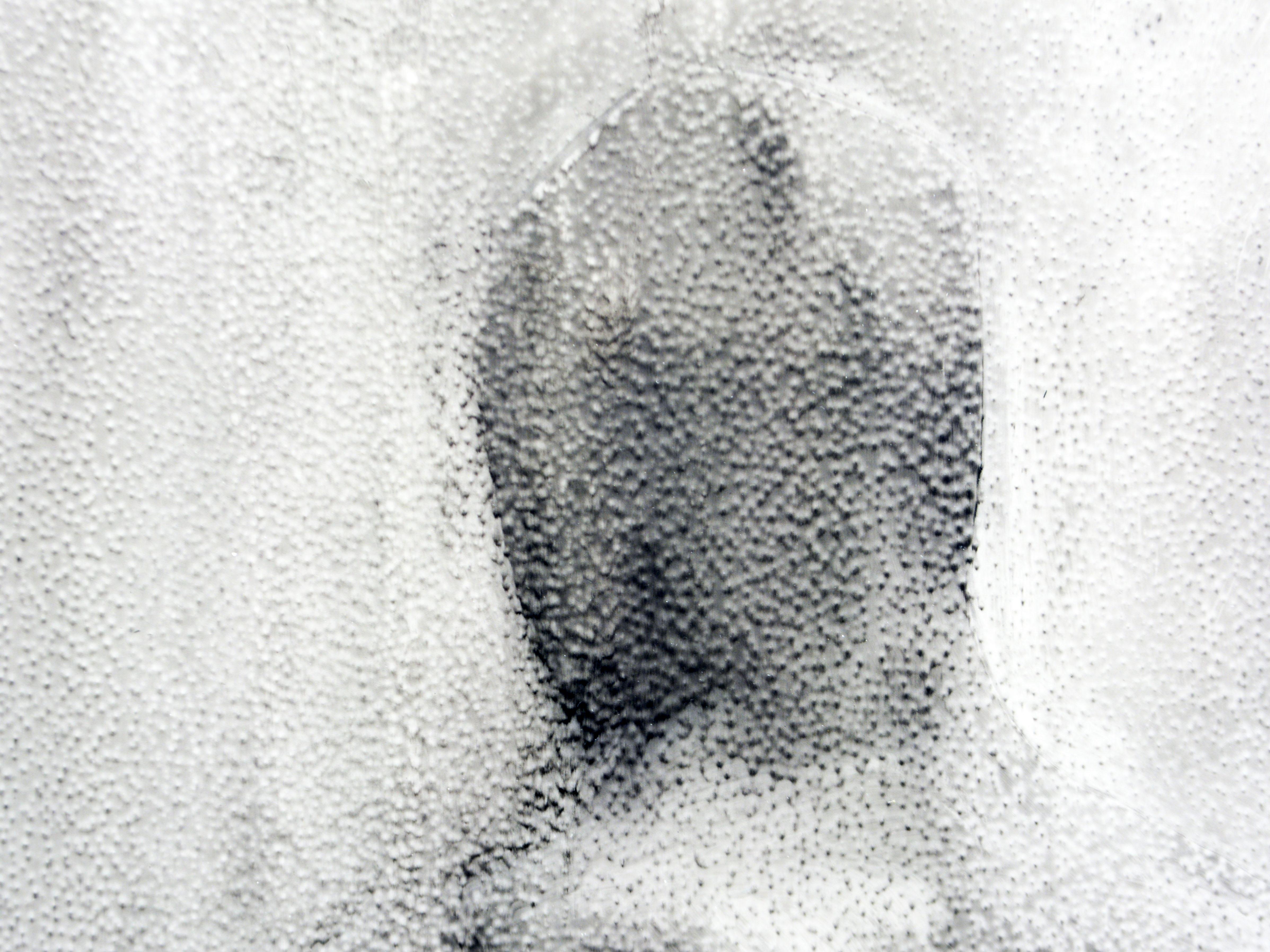 American Michael David US b. 1954 'Small Shower III' Photo Based Ink on Mylar Male Nude For Sale