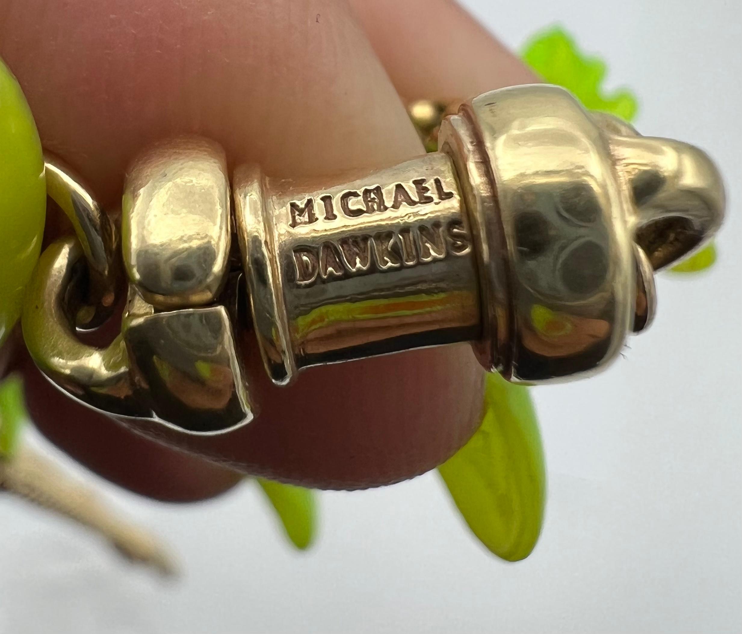 Michael Dawkins Gold Choker Chain Necklace, 14k 1