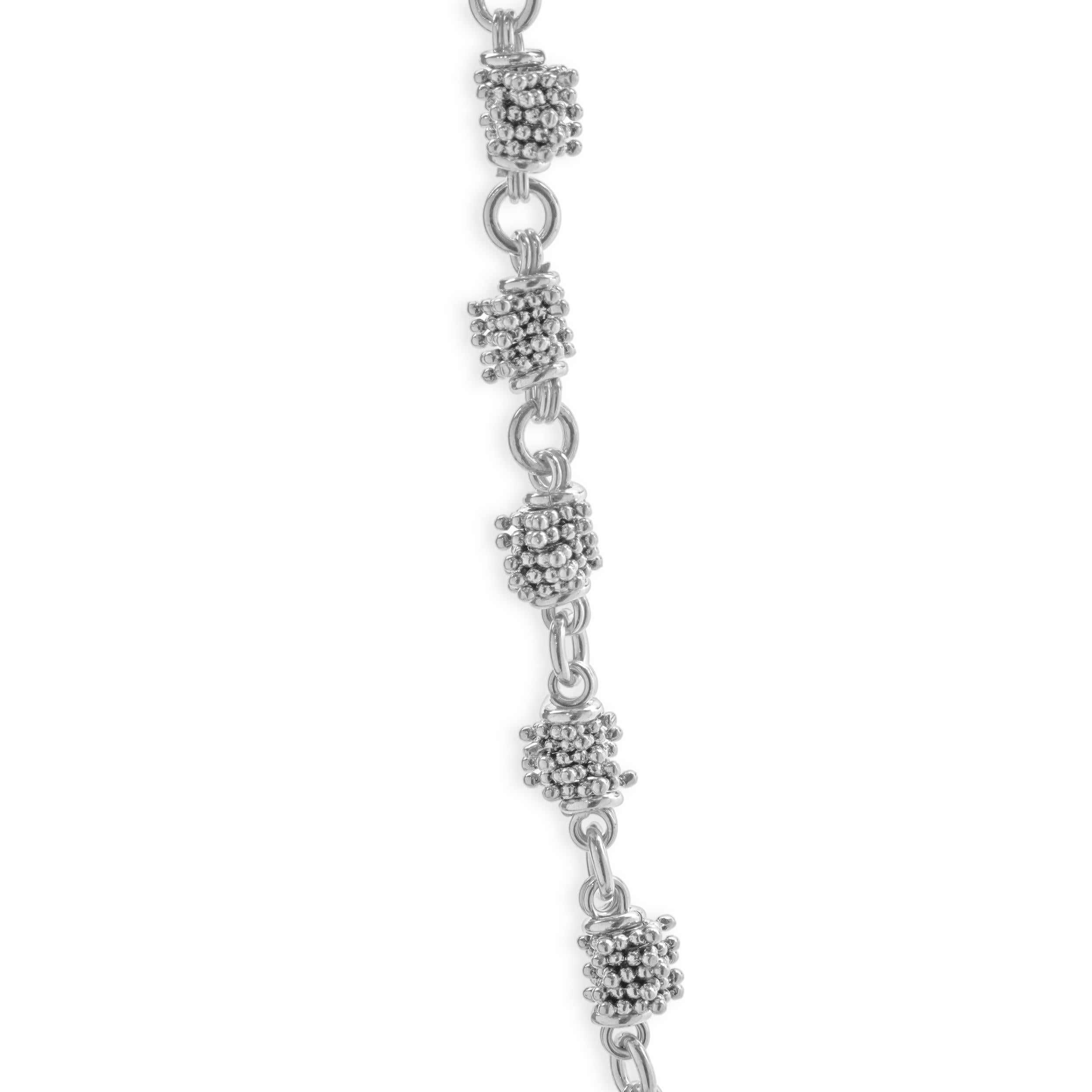 Michael Dawkins - Collana di perline in argento 925 con perla In condizioni ottime in vendita a Scottsdale, AZ