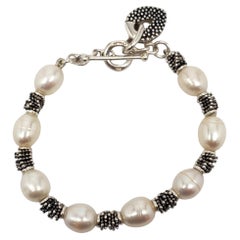 Michael Dawkins Bracciale con perle d'acqua dolce in argento 925 #23309