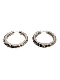 Michael Dawkins, boucles d'oreilles en argent sterling avec attaches en 14 carats n° 19586