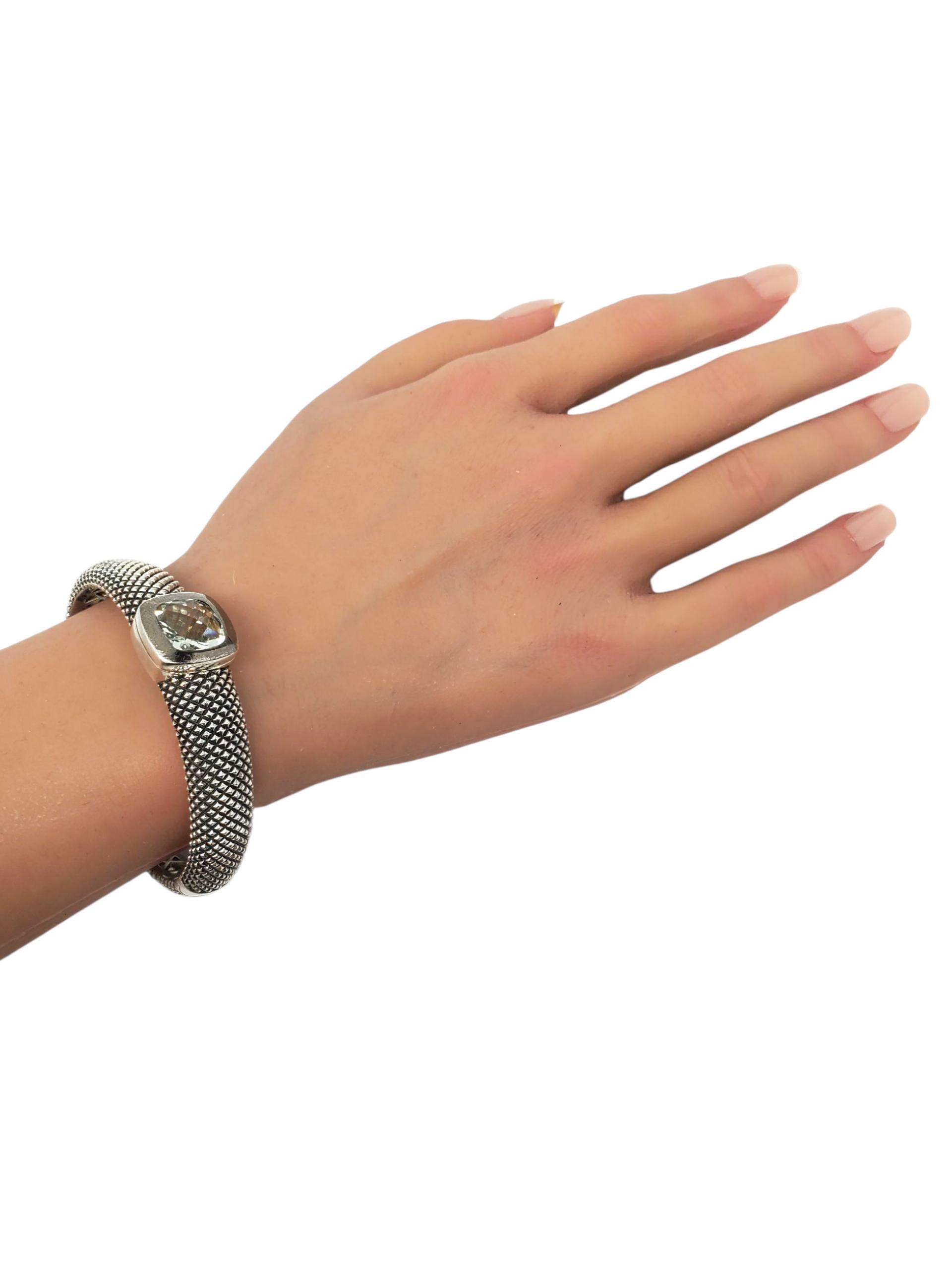 Michael Dawkins Bracciale con cerniera in argento massiccio #23338 in vendita 5