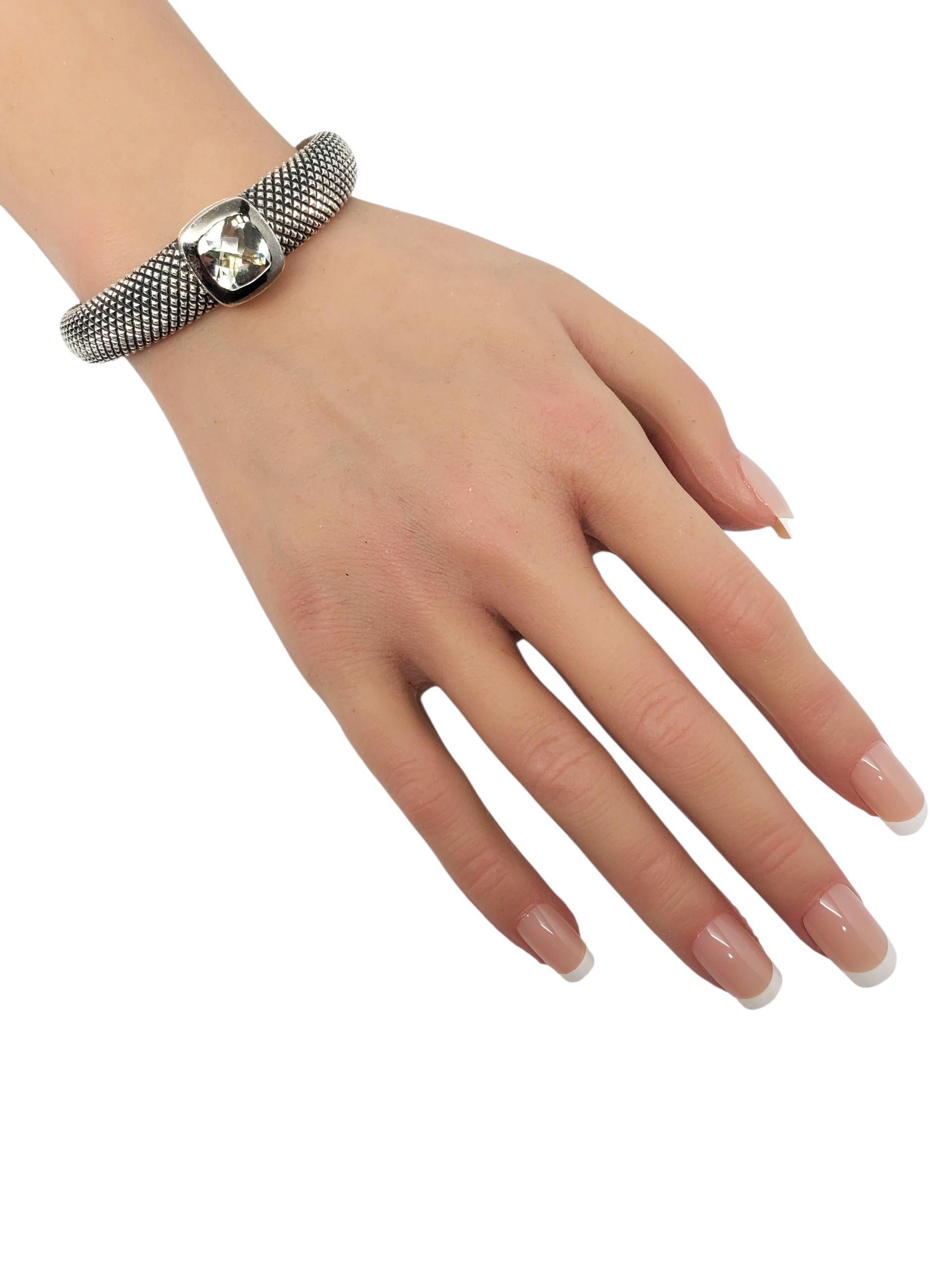 Michael Dawkins Bracciale con cerniera in argento massiccio #23338 in vendita 6