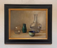 "Vessels" (2013) By Michael DeVore, Impressionist Still-Life, Oil Painting