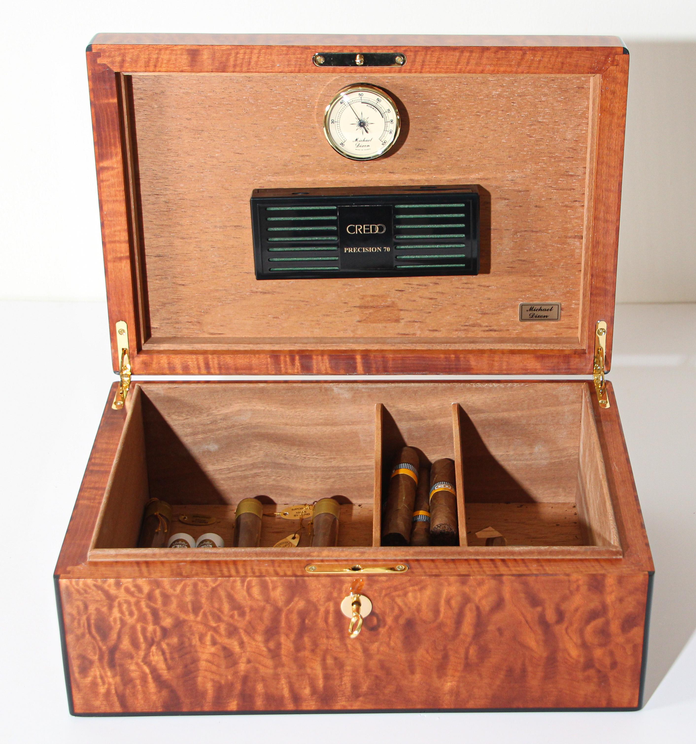 Hand-Crafted Michael Dixon Custom Humidor Cigar Case