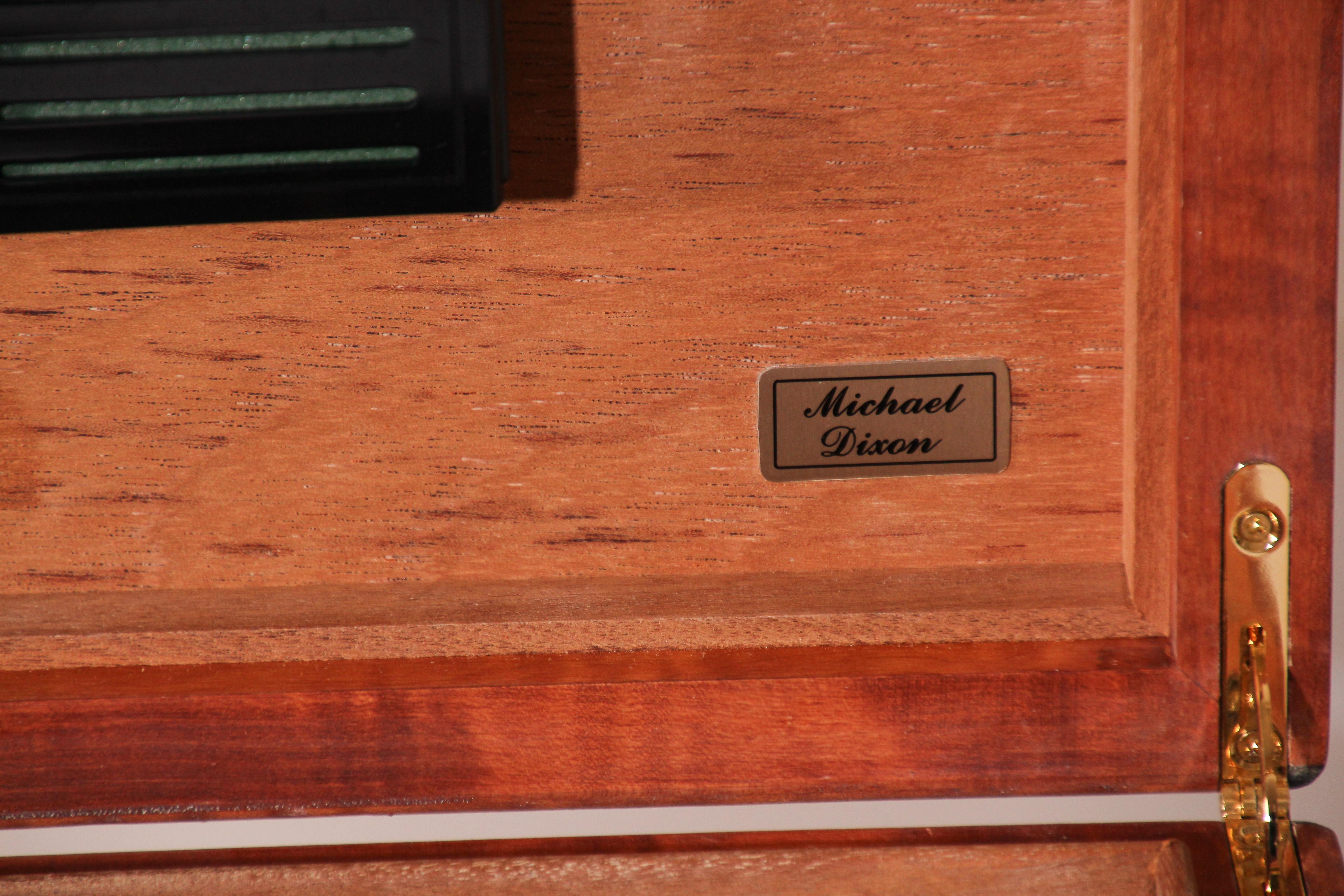 Late 20th Century Michael Dixon Custom Humidor Cigar Case