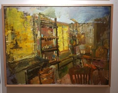 Summer Studio, Impressionism, Oil, 30 x 40, 
