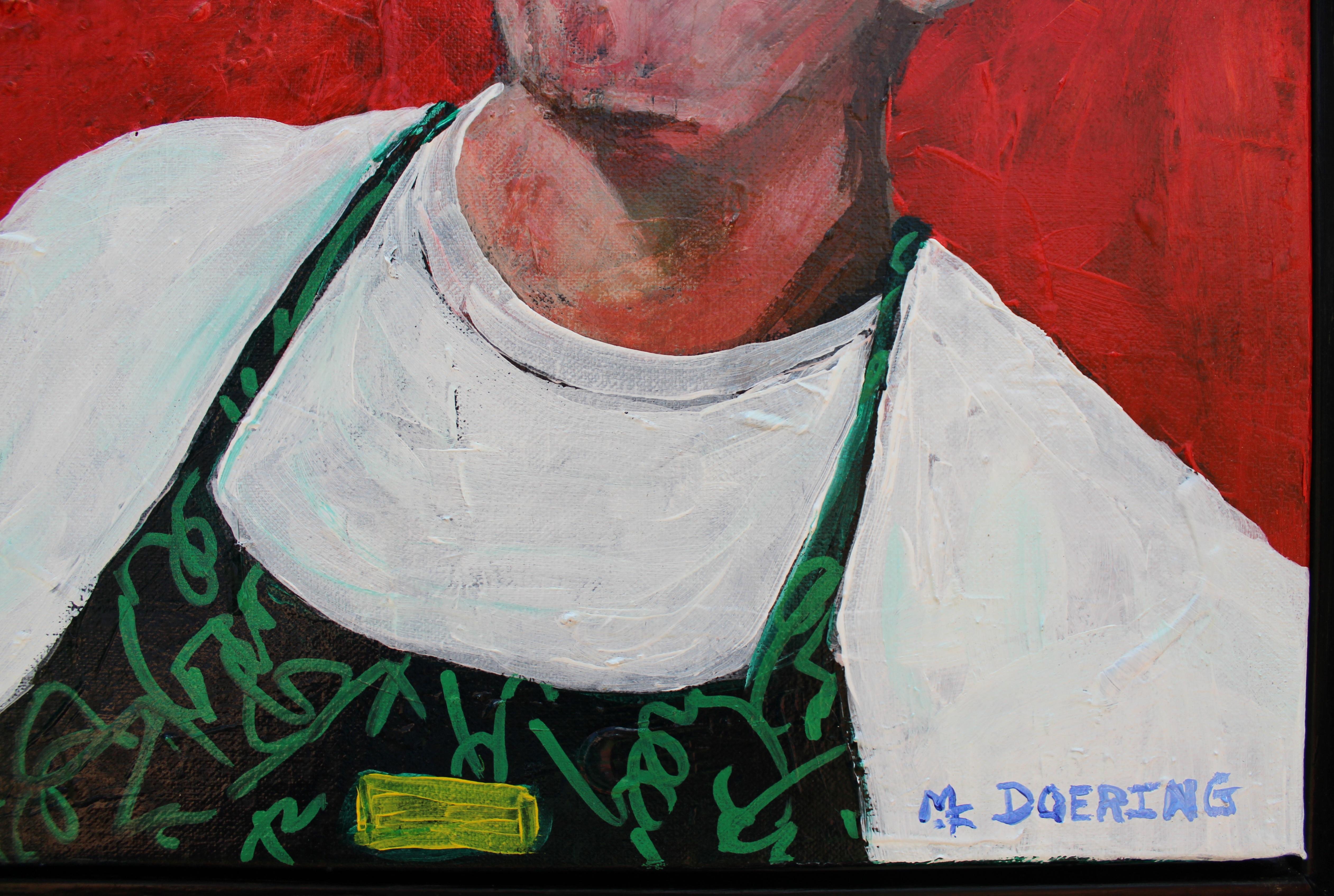 Certains des plus grands chefs-d'œuvre de l'histoire de l'art ont été réalisés par des artistes qui ont tenté de s'attaquer à l'un des sujets les plus difficiles : eux-mêmes !  Cet autoportrait riche et expressif s'inspire de la palette de Van Gogh.