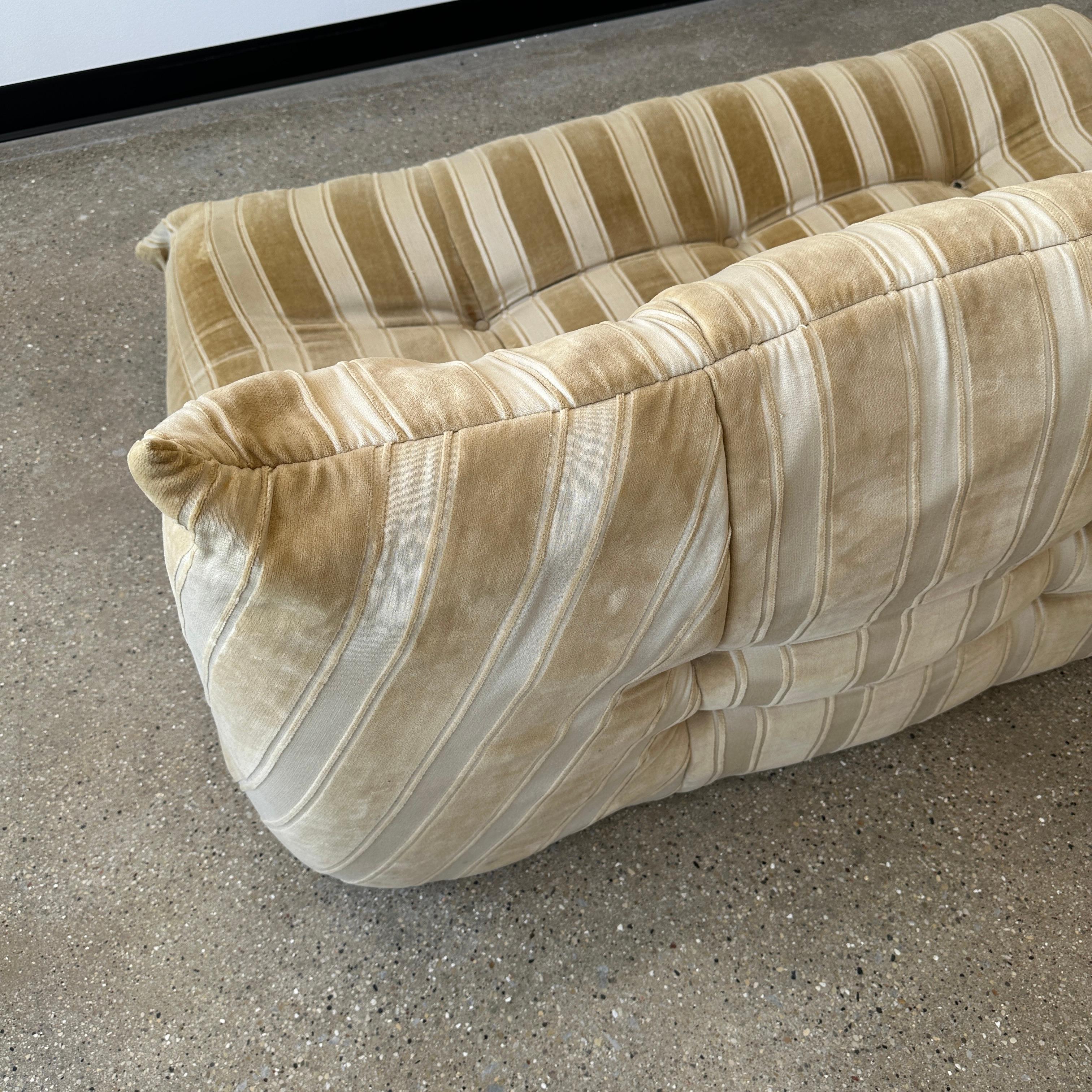 Fabric Michael Ducaroy “Togo” Sofa For Sale