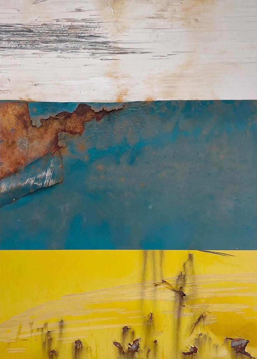 Abstract Painting di Michael Dweck - Bing, Bang Boom