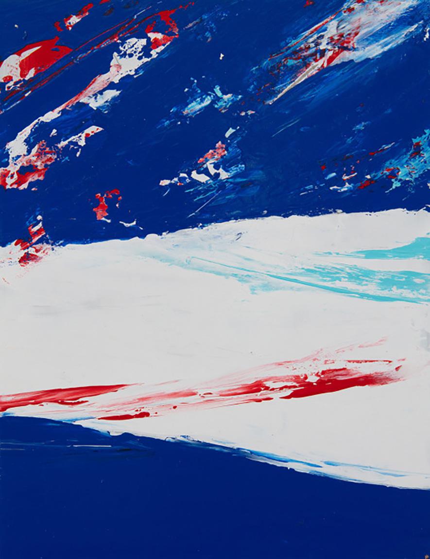 Abstract Painting di Michael Dweck - Blunderbust S-45