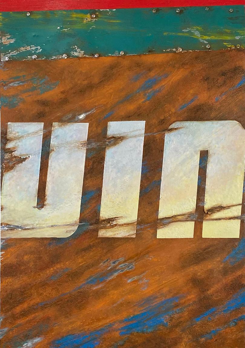 Abstract Painting di Michael Dweck - Tommy's Towing
