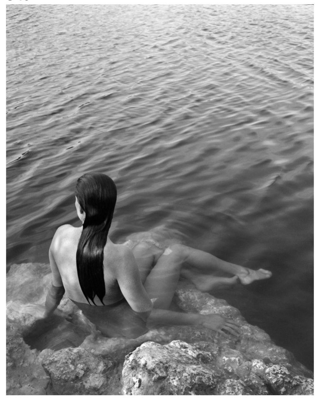 Michael Dweck Black and White Photograph - Mermaid 54