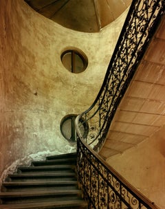 Budapest Stairwell (Hungary). Limited edition photograph by Michael Eastman. 