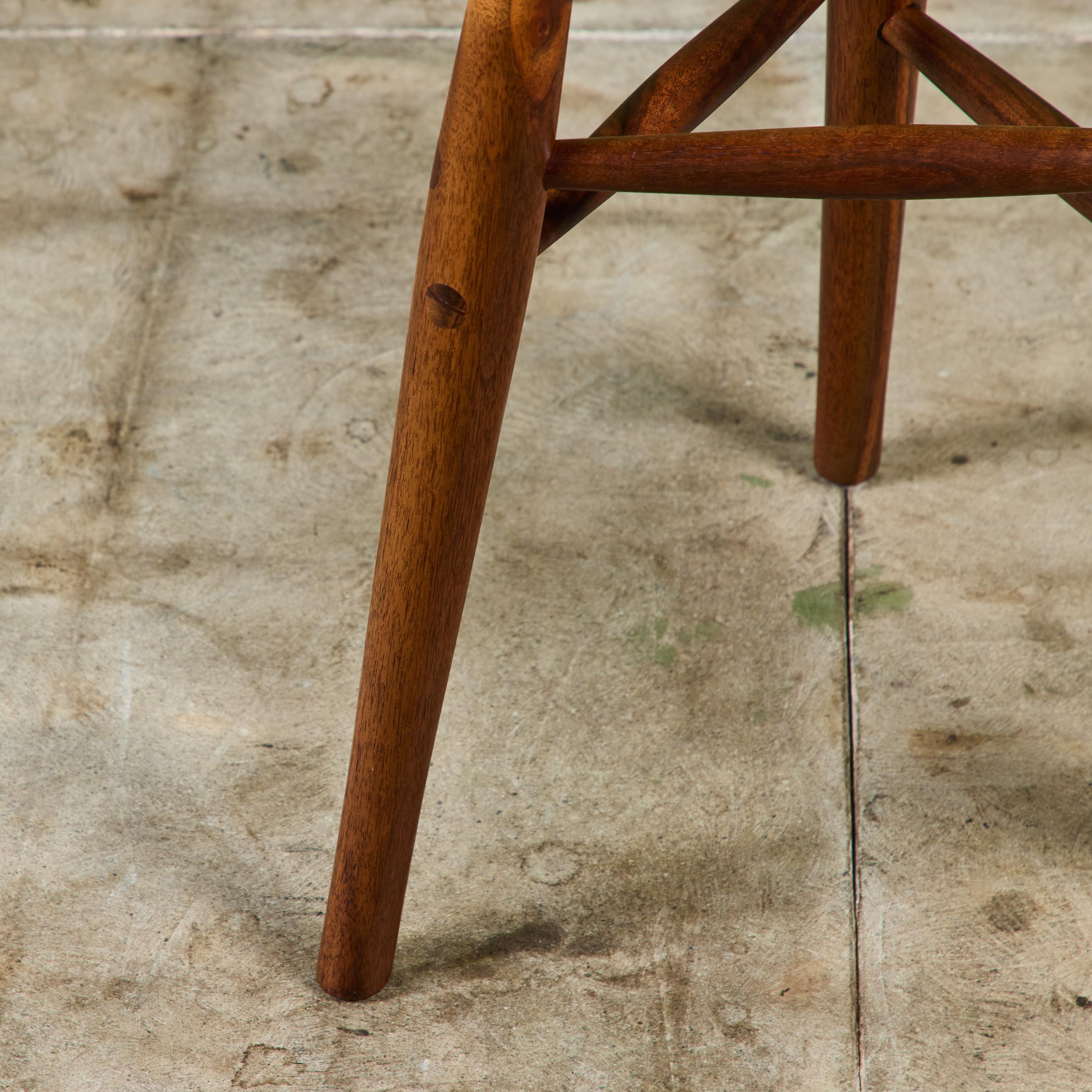 Michael Elkan Studio Craft Live Edge Stool For Sale 5