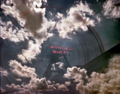 Michael Falco Photography Double Exposure Wonder Wheel Coney Island Ferris Wheel