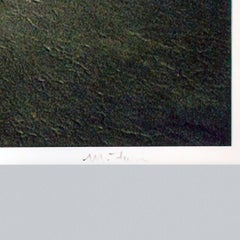 Photo of vintage green car from original Hard Rock Hotel and Casino in Las Vegas