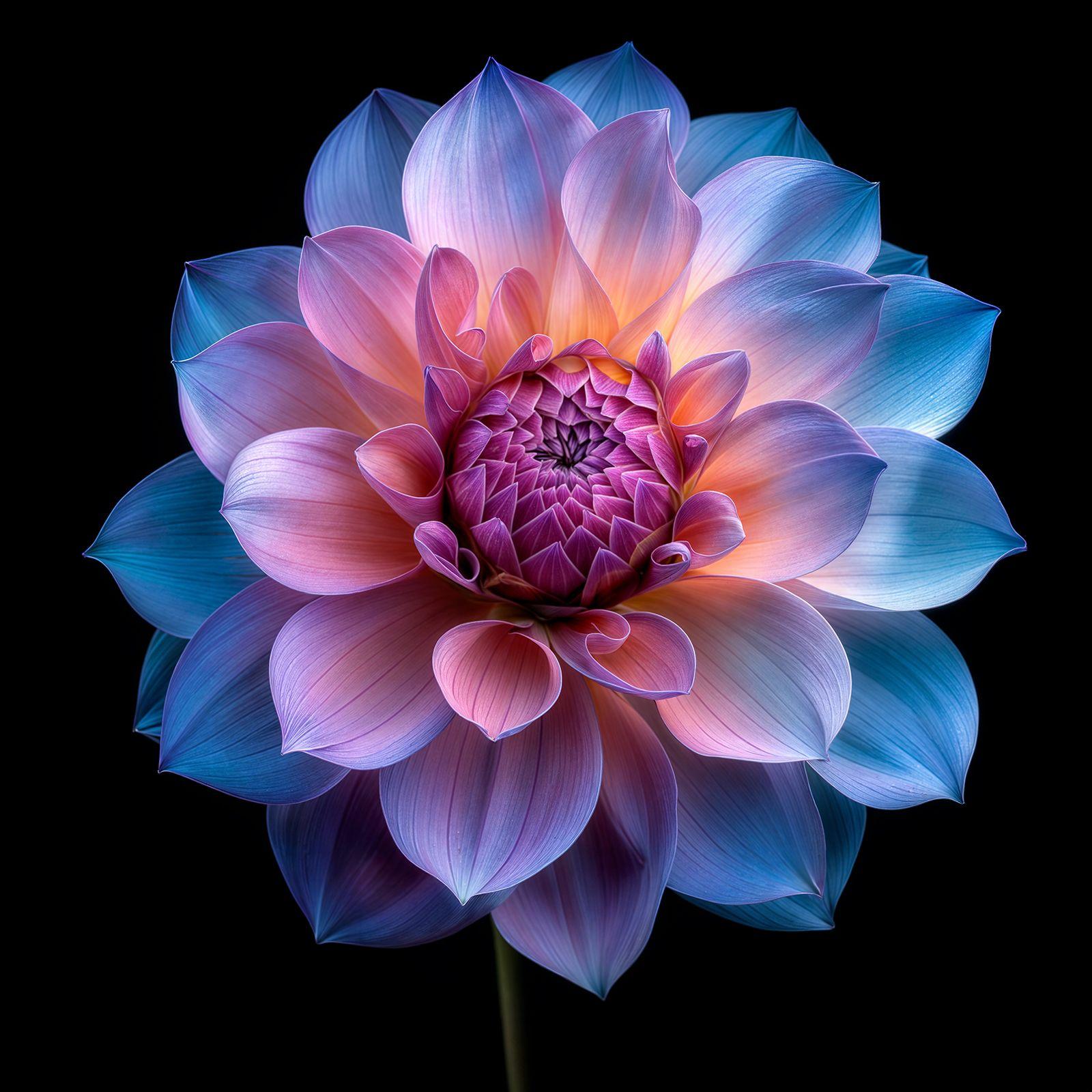 Dalia Arcoiris 2, Fotografía, Chorro de tinta de archivo - Photograph de Michael Filonow