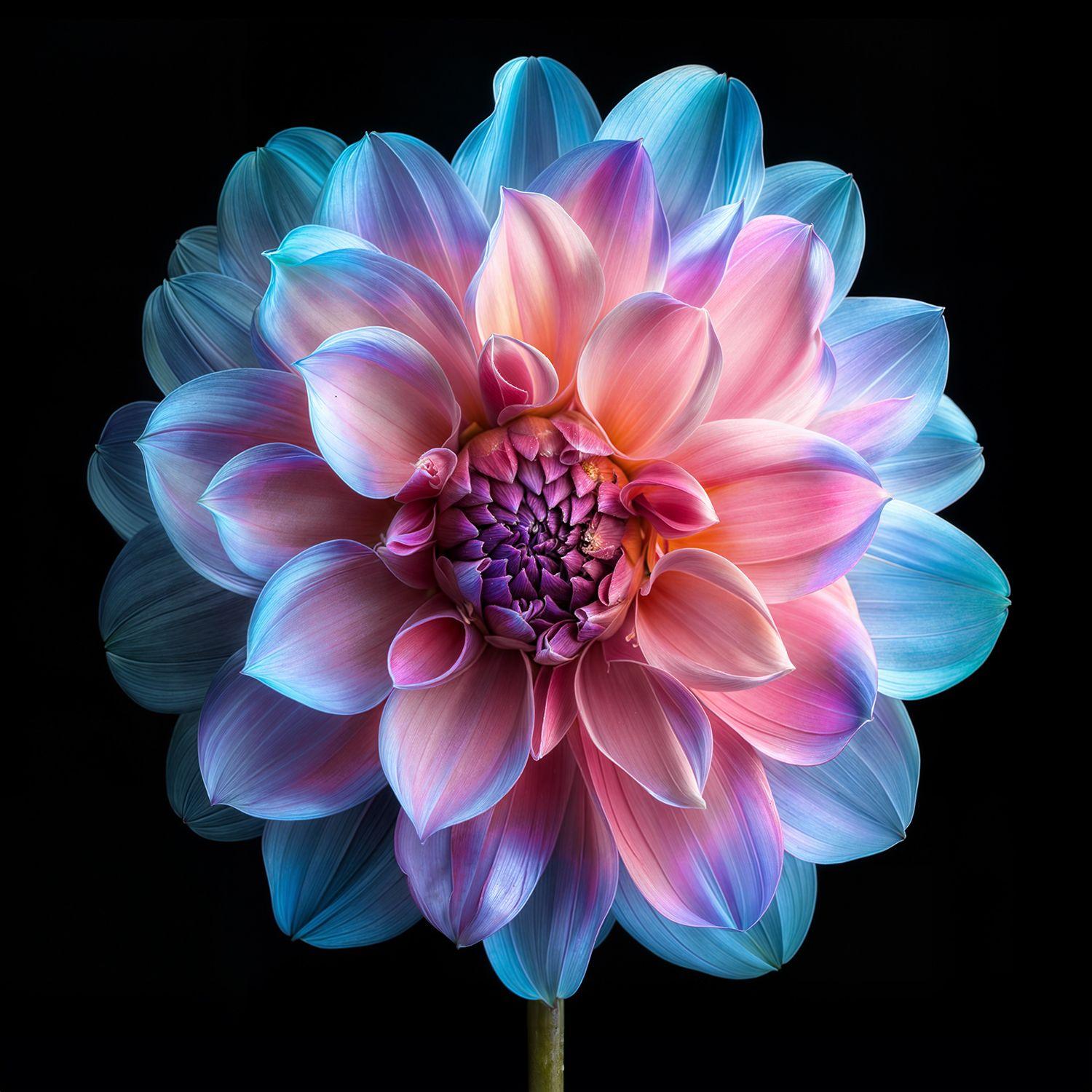 Color Photograph de Michael Filonow - Dalia Arco Iris, Fotografía, Chorro de tinta de archivo