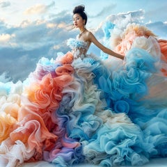 Woman in the Clouds 2, Photograph, Archival Ink Jet