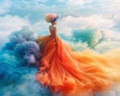 Woman in the Clouds, Photograph, Archival Ink Jet
