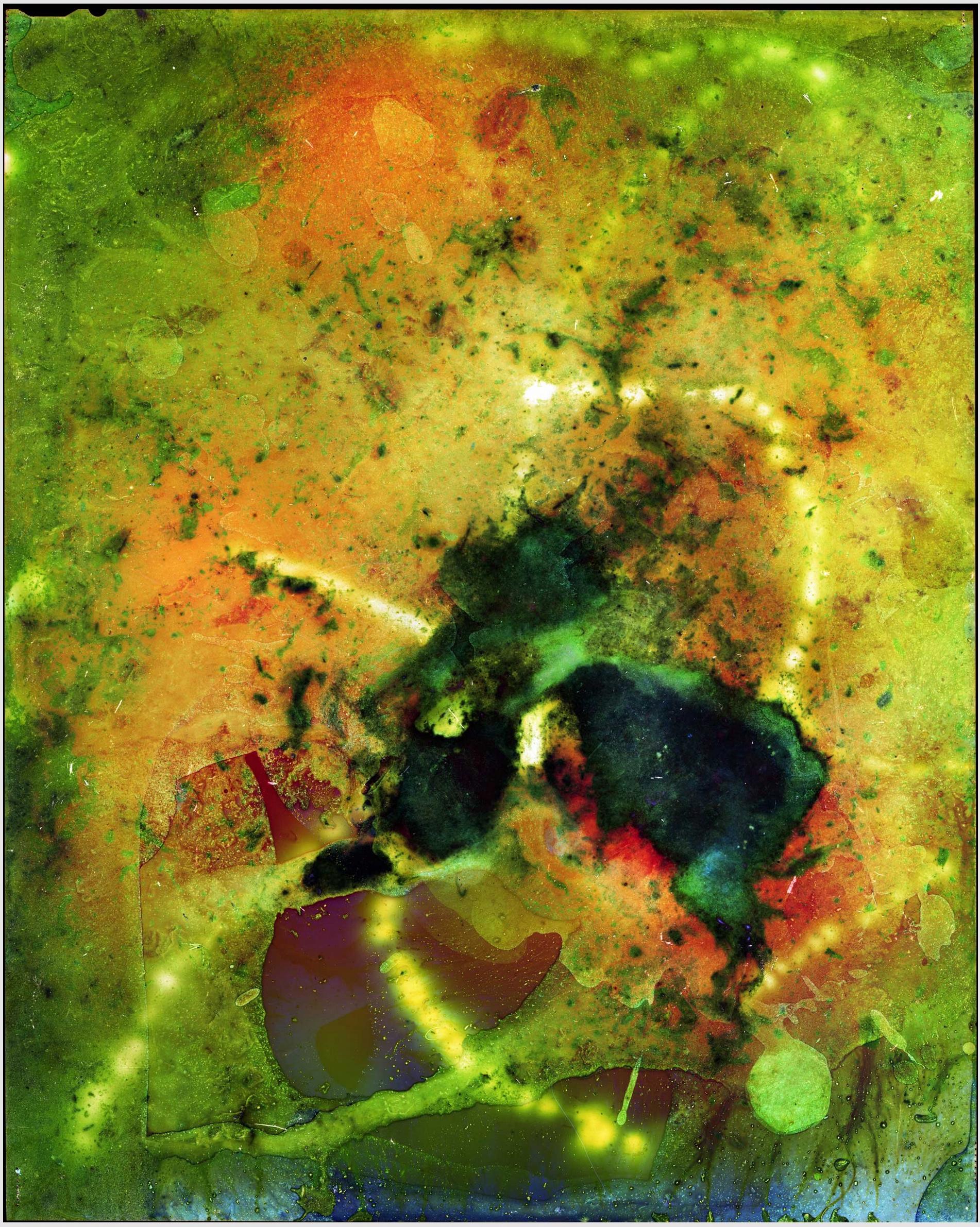 Michael Flomen Abstract Photograph – Feuer im Himmel