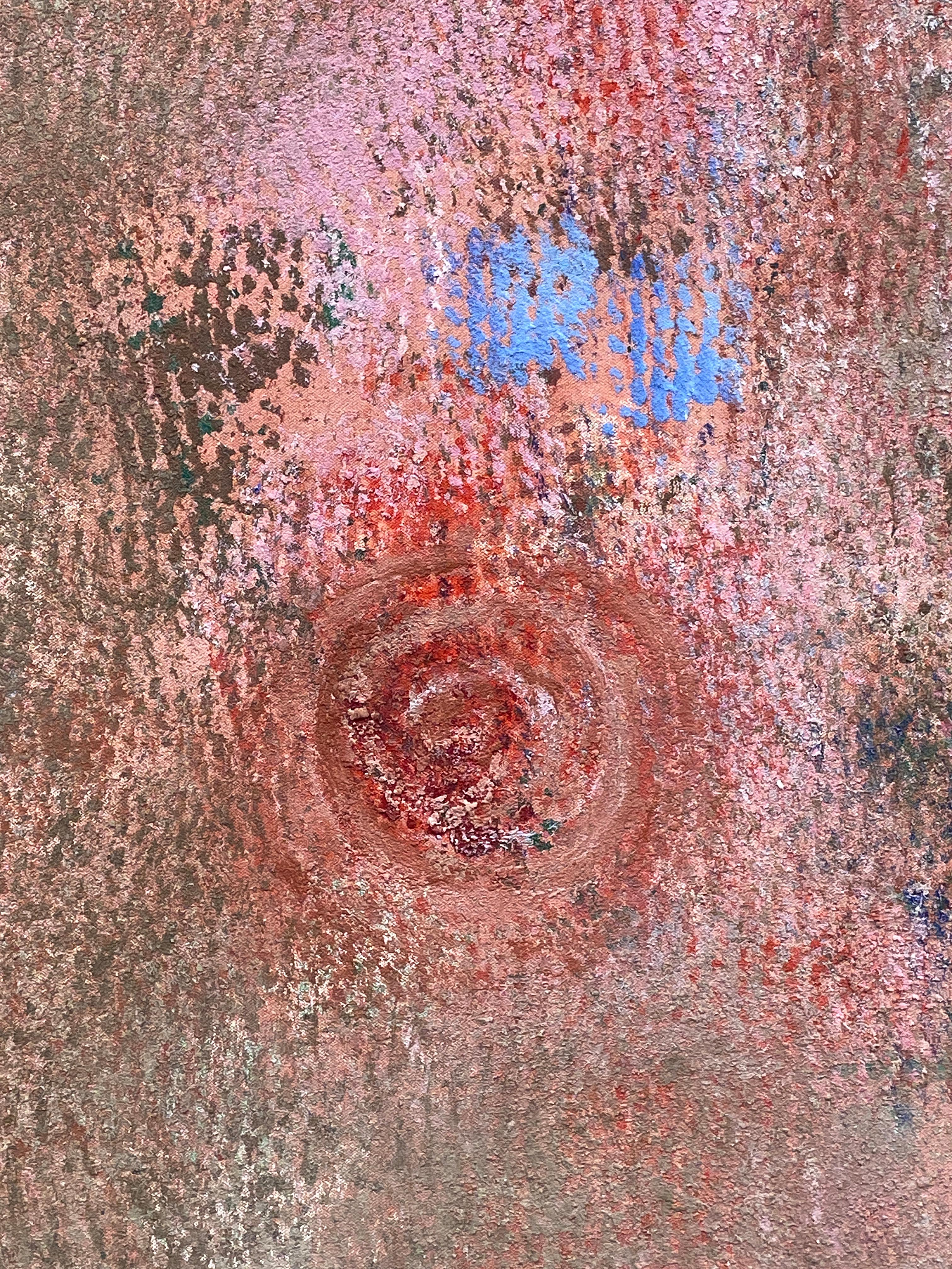 Celestial Sky in Rot – Painting von Michael Forster
