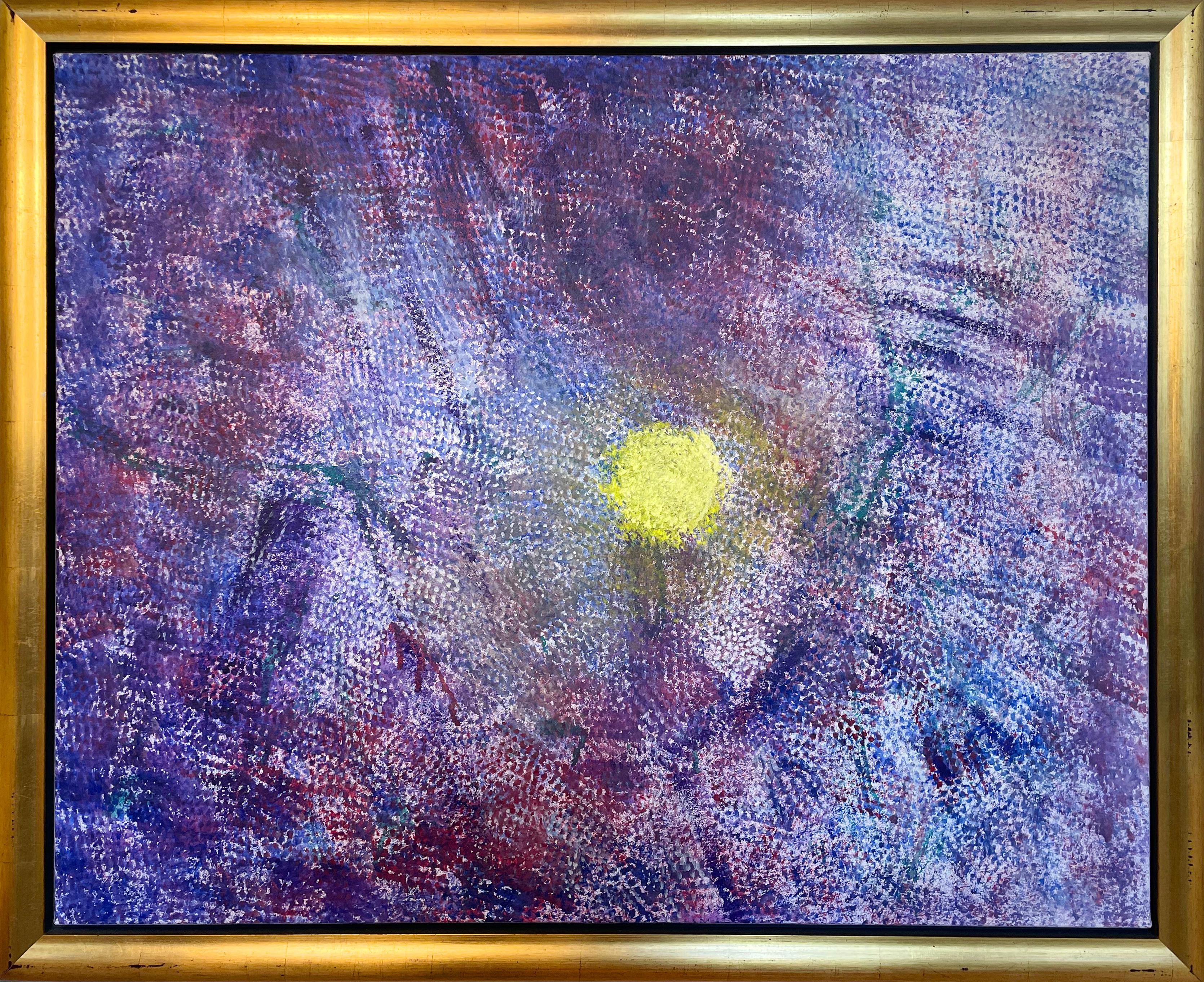 Sole emergente, cielo celeste - Painting di Michael Forster