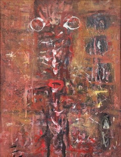 Mexico-Curandero, Surrealist painting