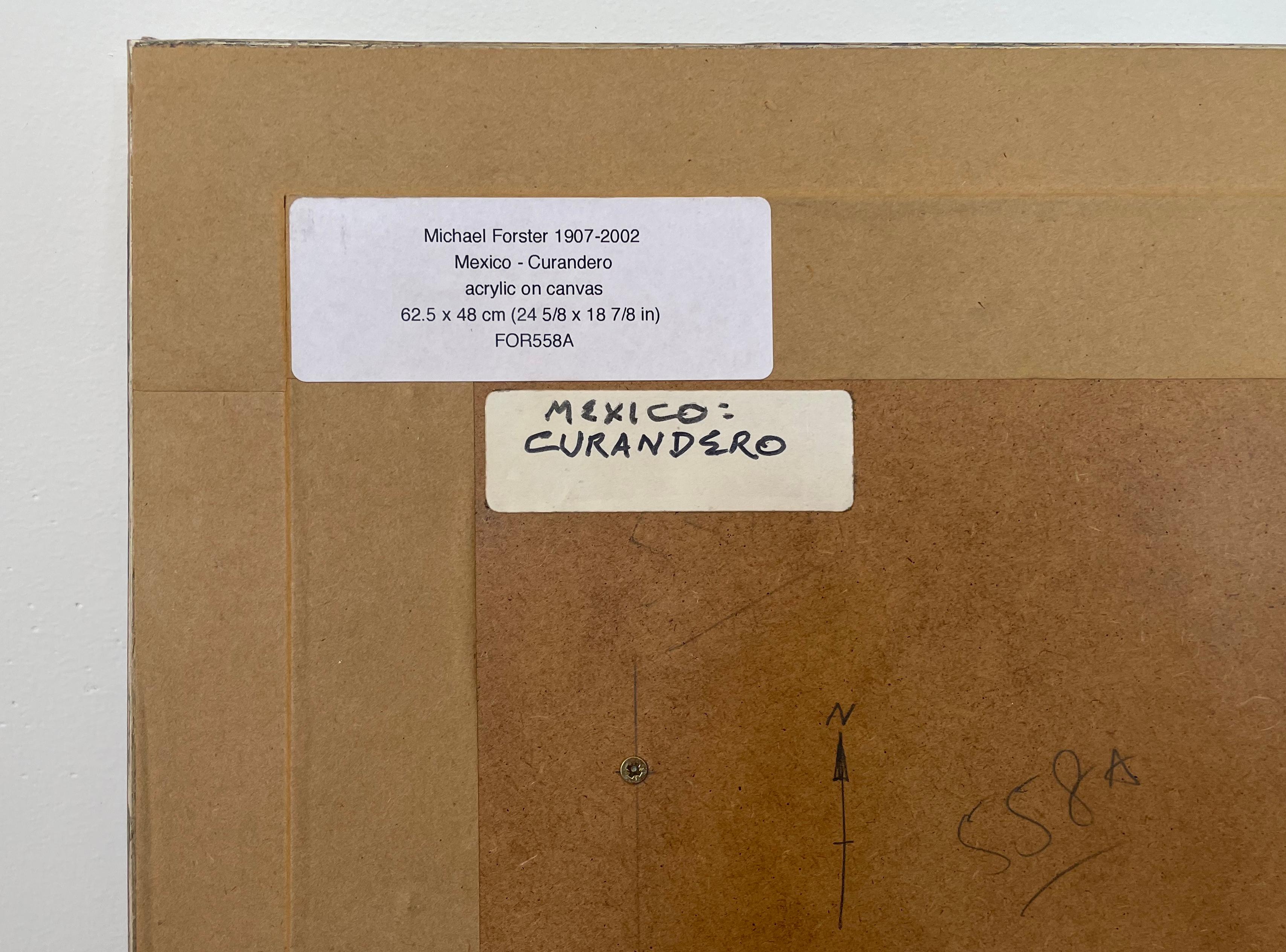 México-Curandero, pintura surrealista en venta 2