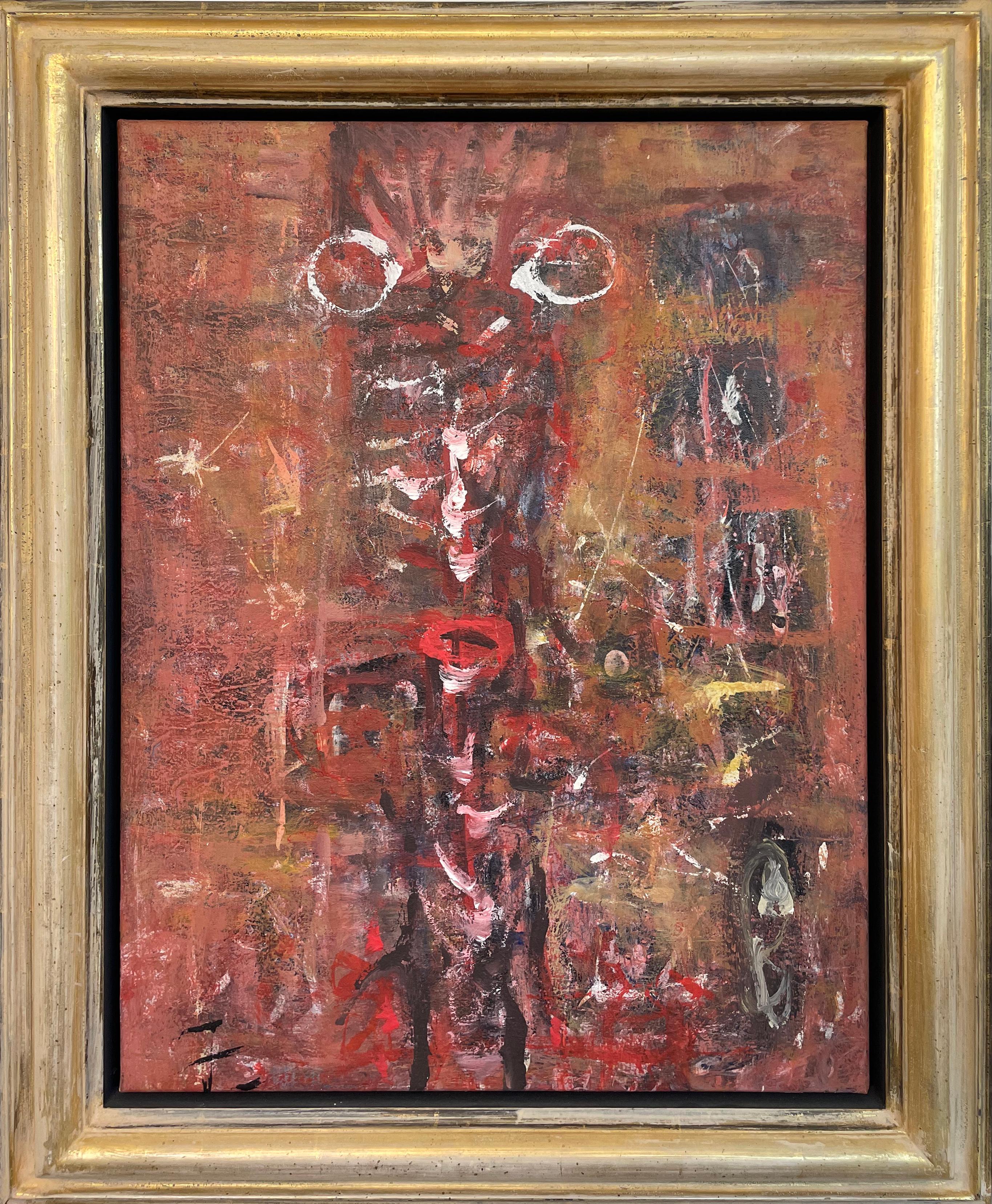 Abstract Painting de Michael Forster - México-Curandero, pintura surrealista