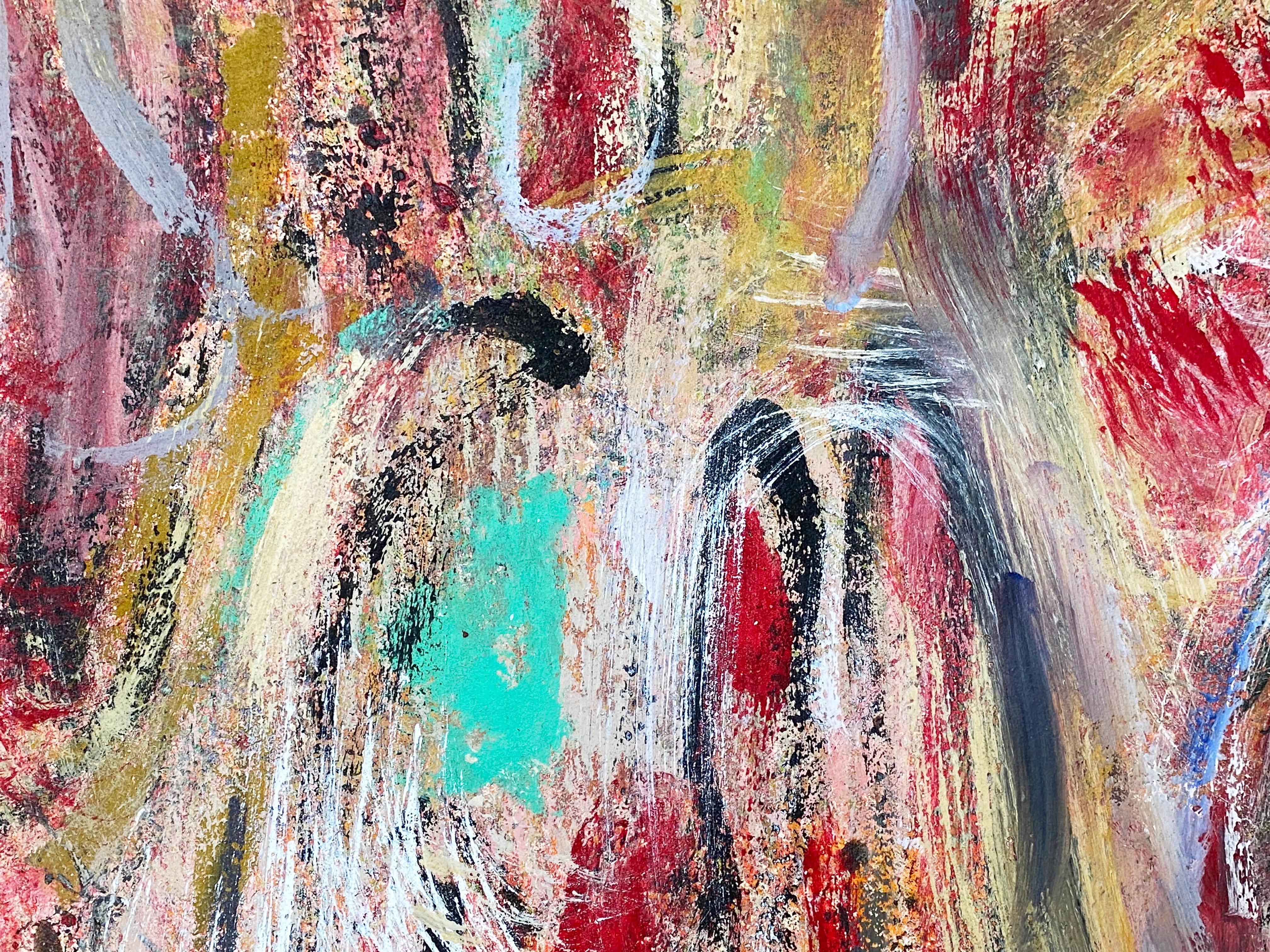 Patterns and reverberations in a celestial sense, this work can bring liveliness, movement and texture to a room.  Its color palette is very attractive. Michael Forster was trailblazing and exploring different ways to depict the cosmos and nature in