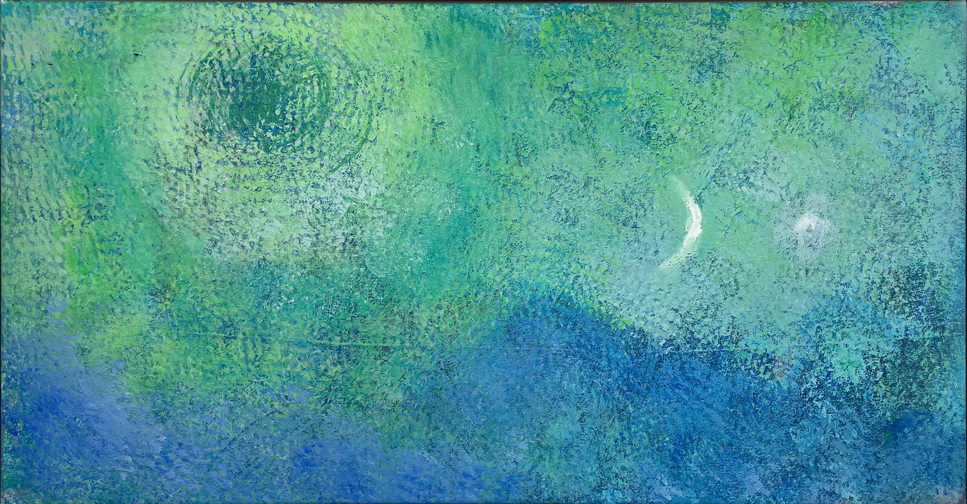 Surrealistischer Mond, Abend (Surrealismus), Painting, von Michael Forster