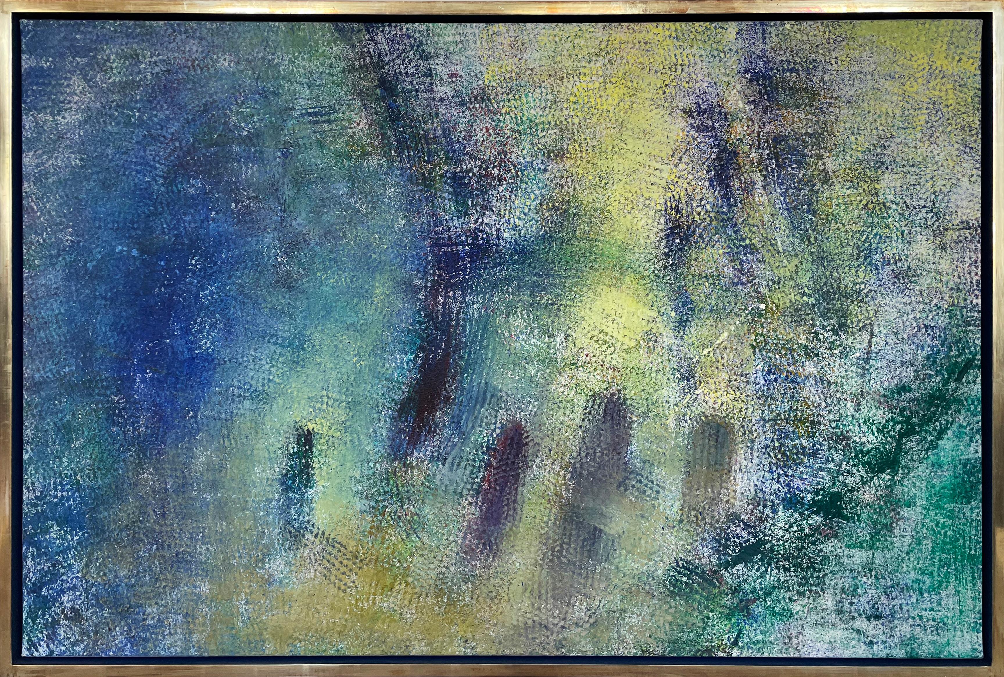 Michael Forster Abstract Painting - To Celebrate a Childhood - The Rains, abstract