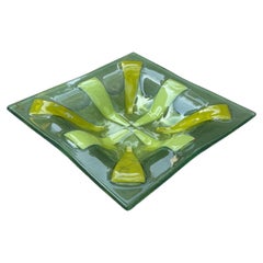 Michael and Frances Higgins Glass Tray / Vide-Poche, États-Unis, XXe siècle