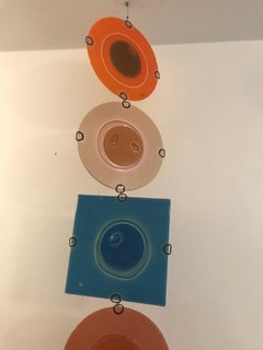 Glass 'Rondelay' Mobile Michael + Frances Higgins