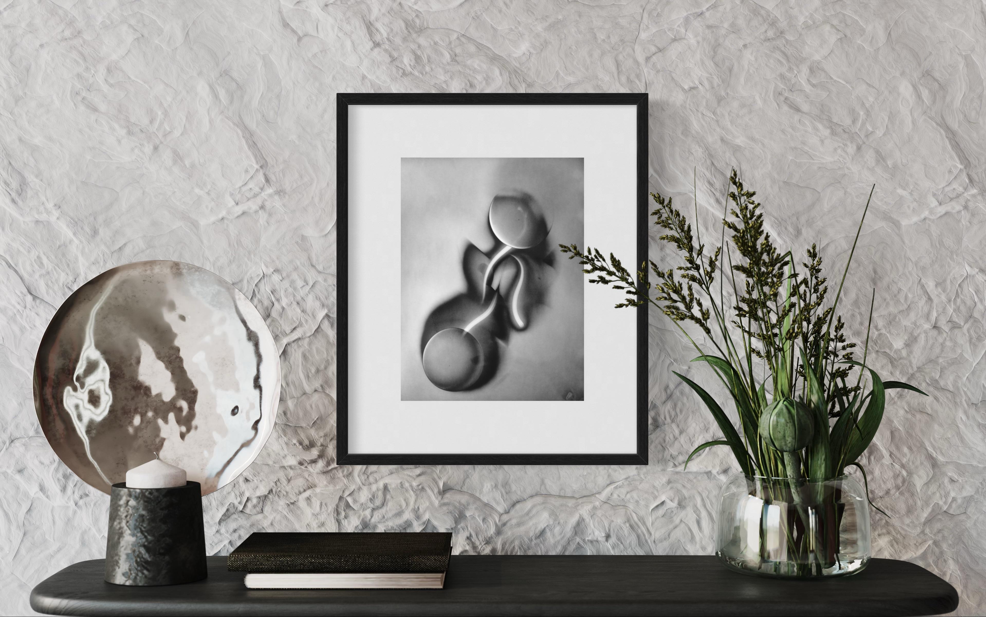 #396, The Self Representation of Light, Unique Luminogram, Drawn by Light For Sale 2