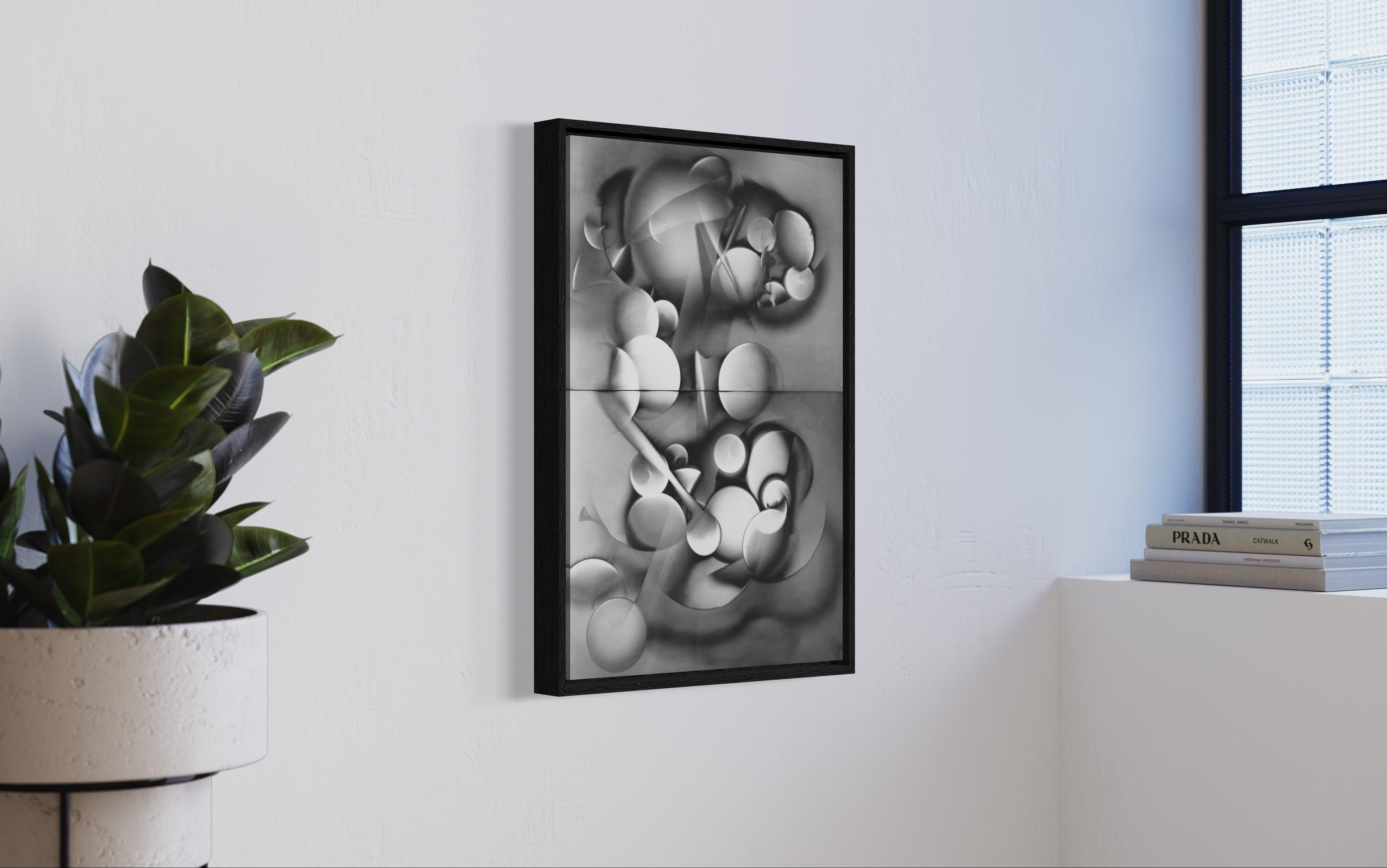  The Self Representation of Light #412, 2 x Luminograms as one work For Sale 3