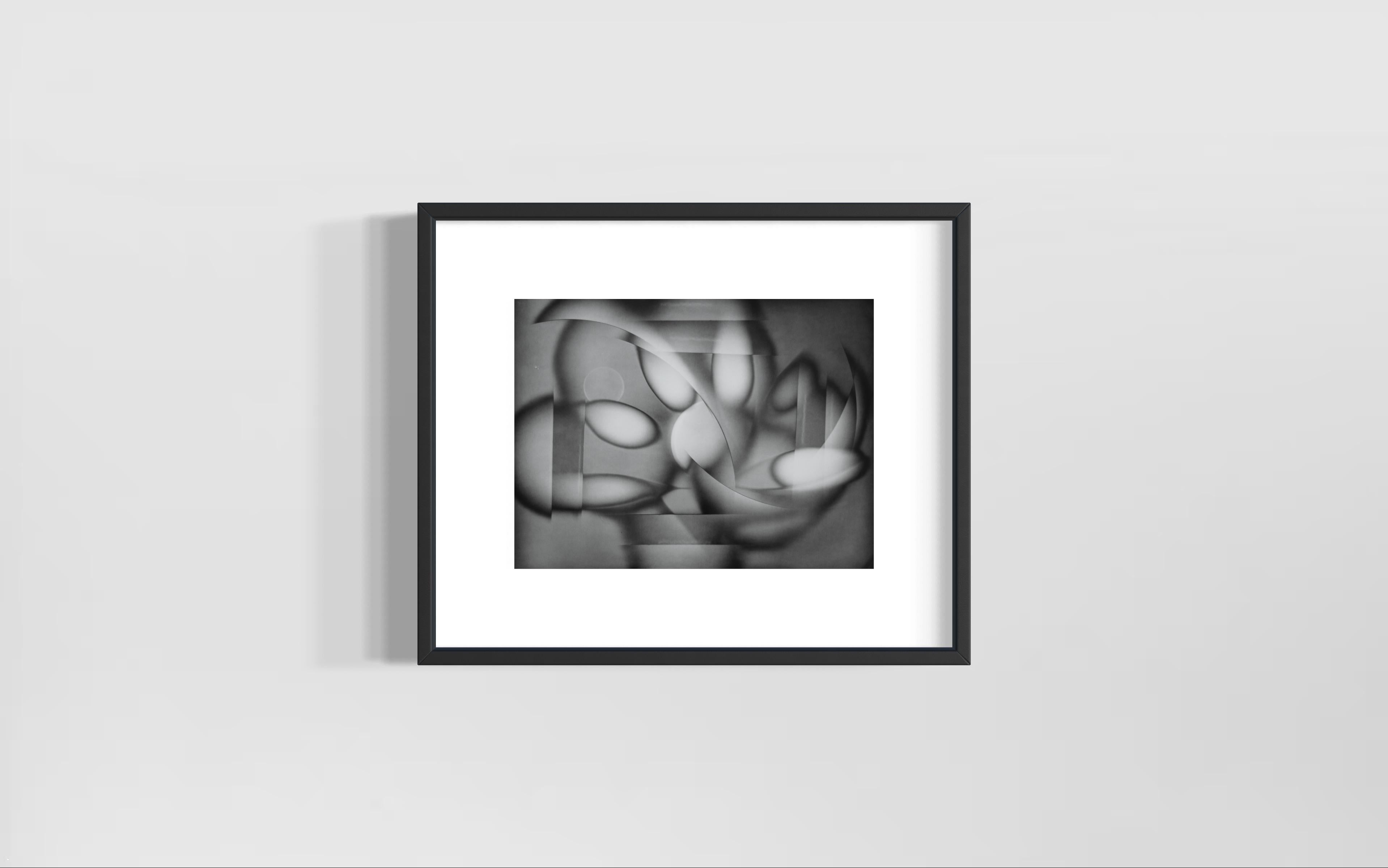 #473 FLOWERS, 2016
Luminogram, Silver Gelatin Print
Print size: 30.5 x 40.6 cm
Framed: 49 x 58 cm
Frame with the classic museum style mount board and black frame/ Print can be shipped unframed - options available with more shipping prices available