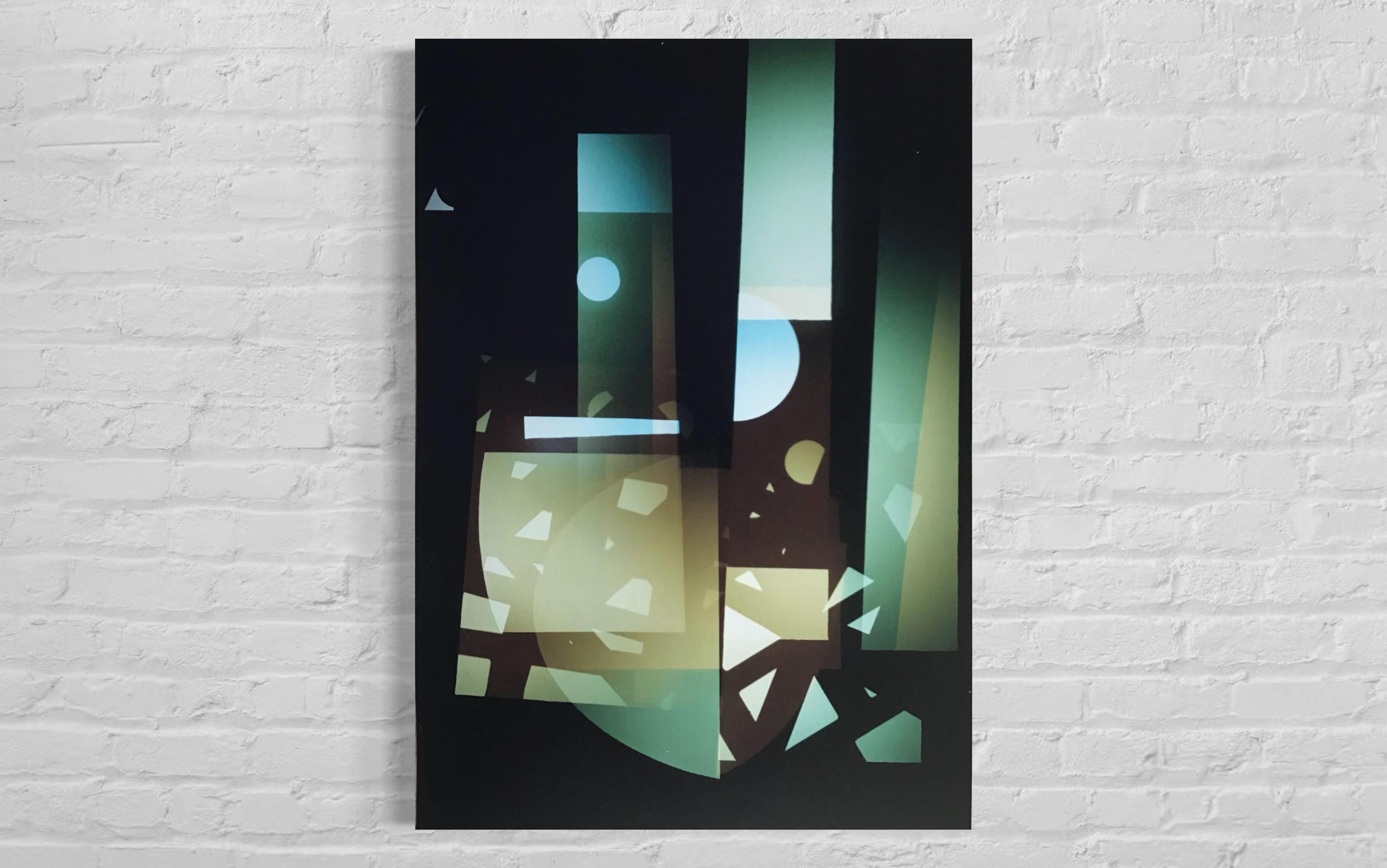 Impact #3, #abstract, Limited Edition Fine Art Print, Custom Framed - Photograph de Michael G Jackson