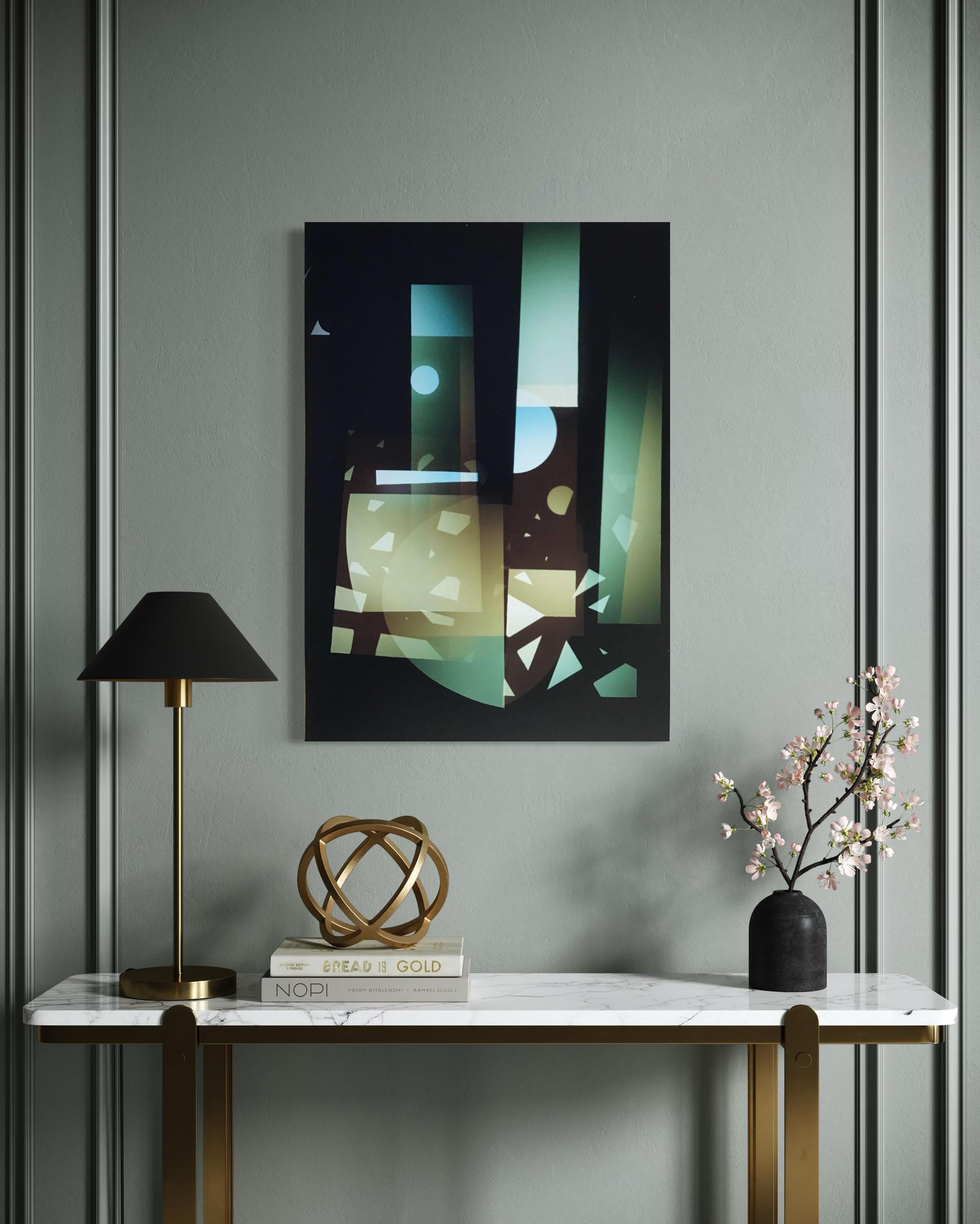 Impact #3, #abstract, Limited Edition Fine Art Print, Custom Framed en vente 2